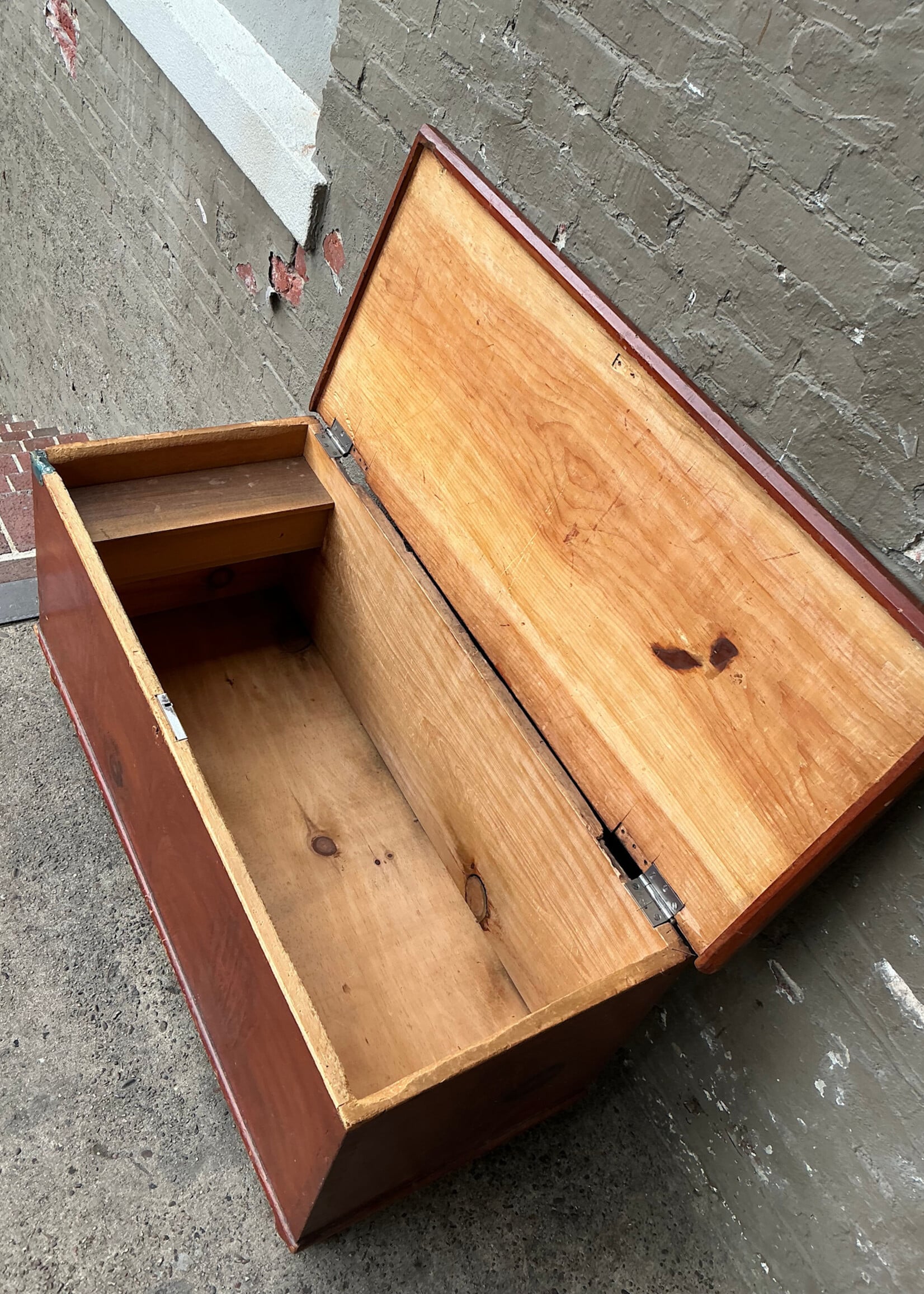 GOODWOOD Antique Pine Blanket Chest