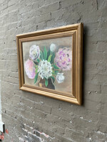 GOODWOOD Still Life with Flowers, Acrylic on Board