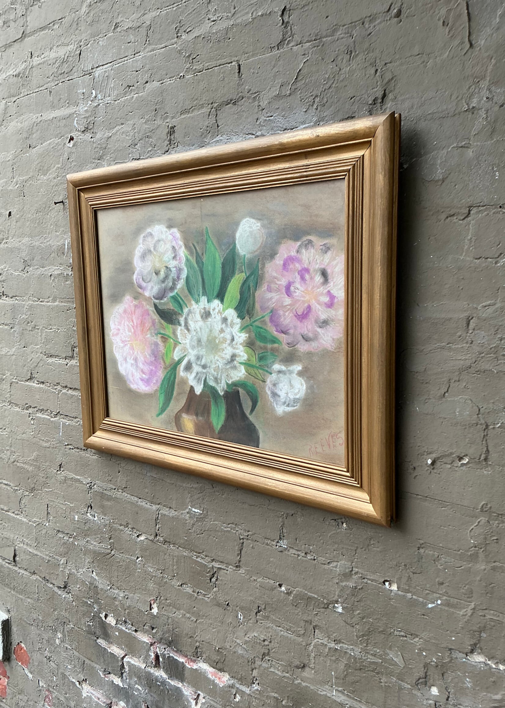 GOODWOOD Still Life with Flowers, Acrylic on Board