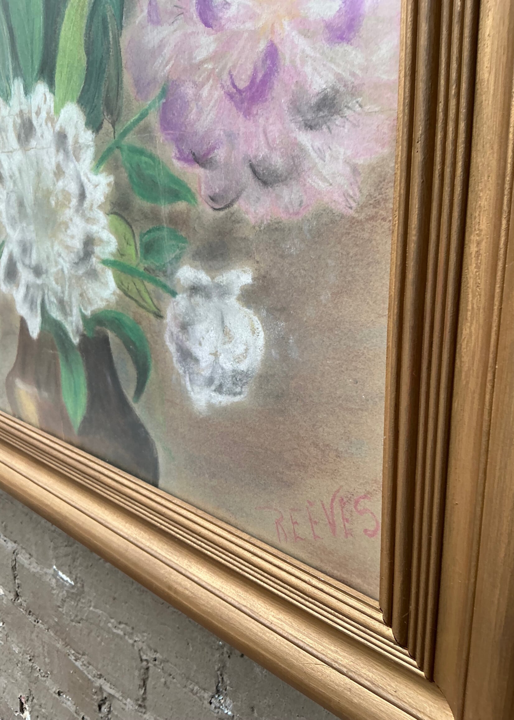 GOODWOOD Still Life with Flowers, Acrylic on Board
