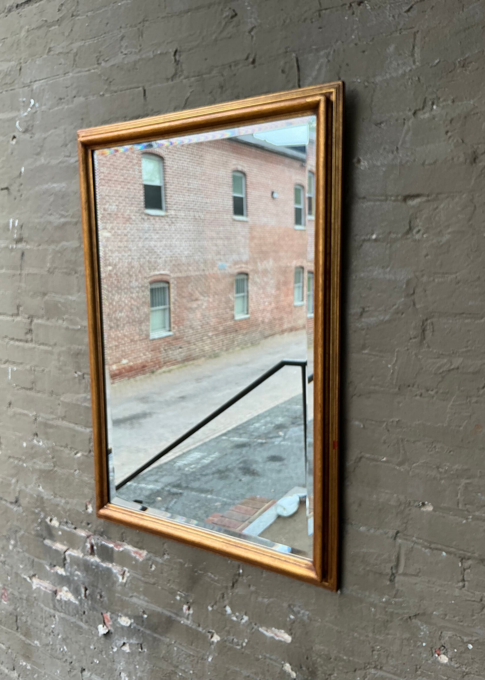 GOODWOOD Gilt Beveled Mirror