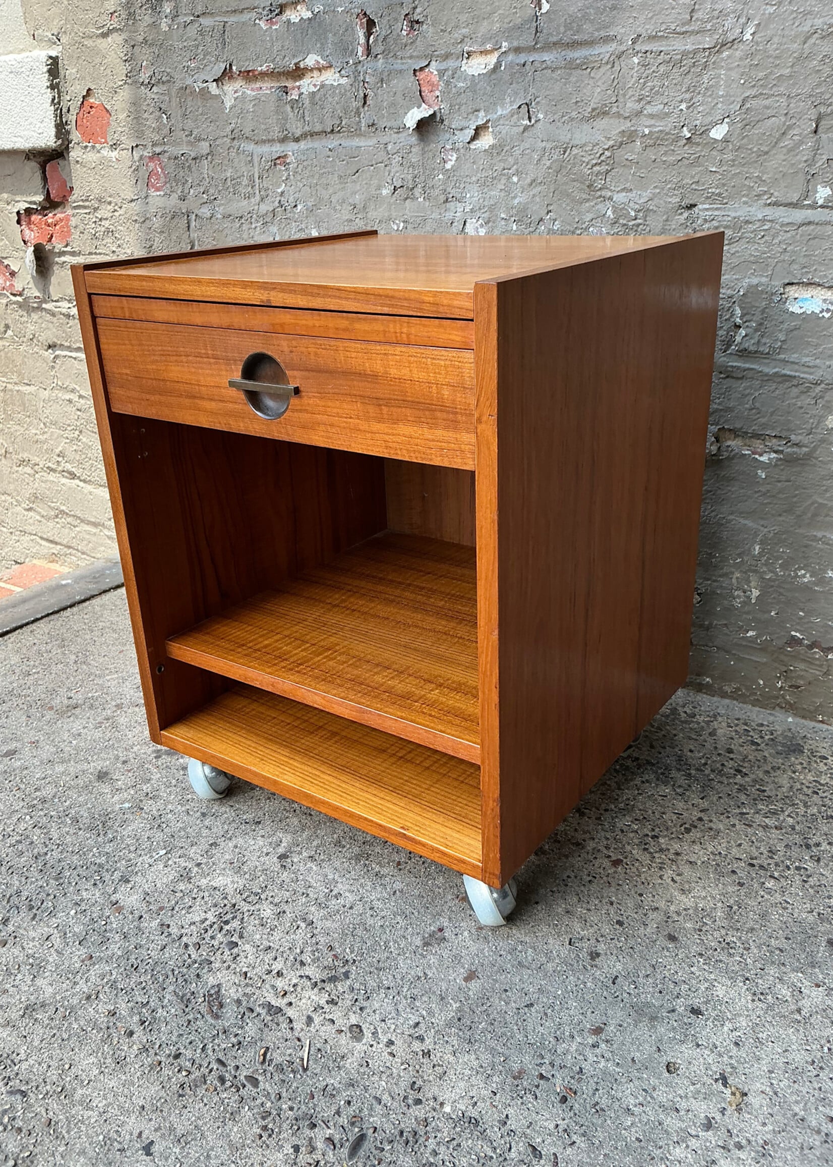 GOODWOOD Danish Modern Teak Nightstand