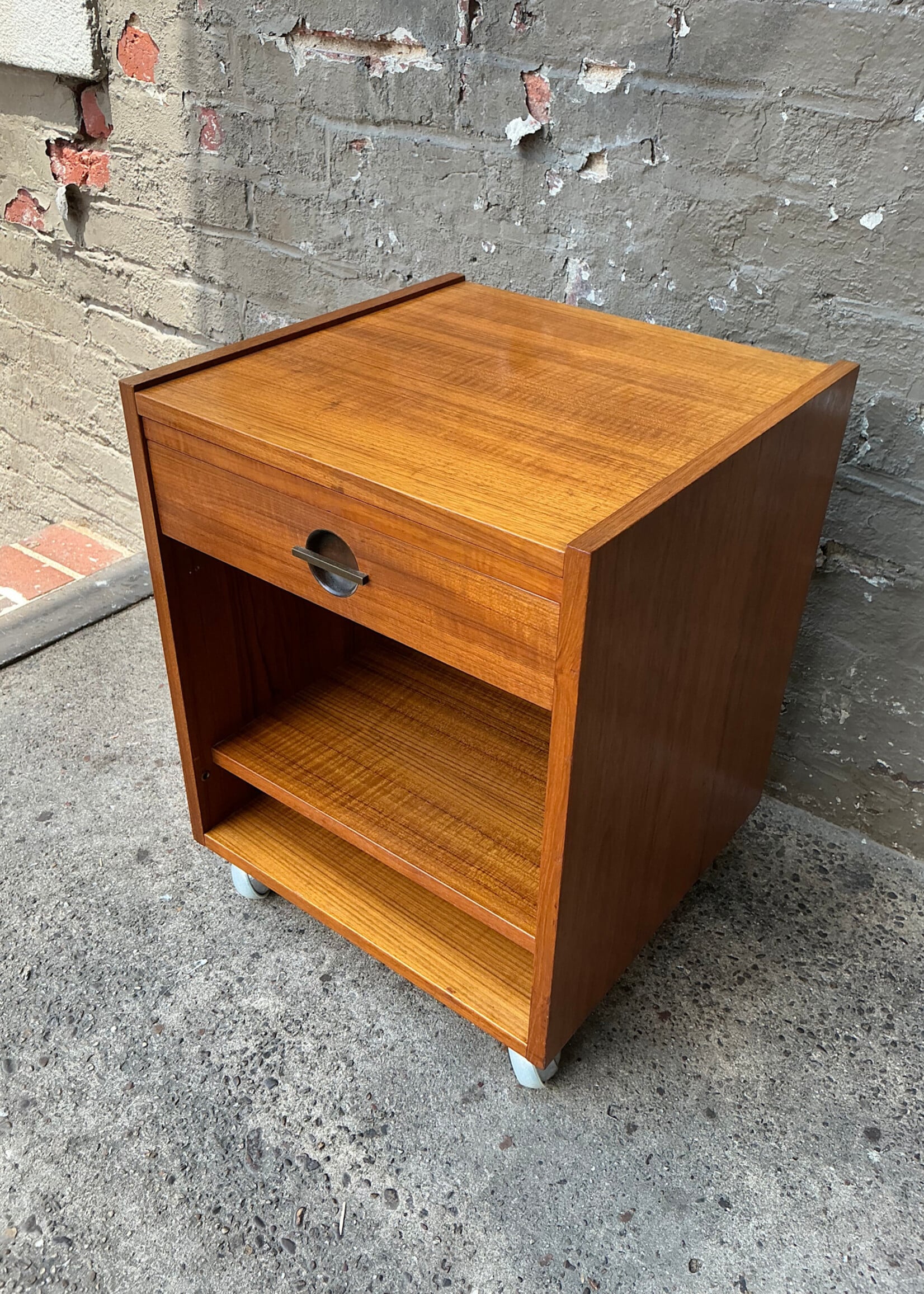 GOODWOOD Danish Modern Teak Nightstand