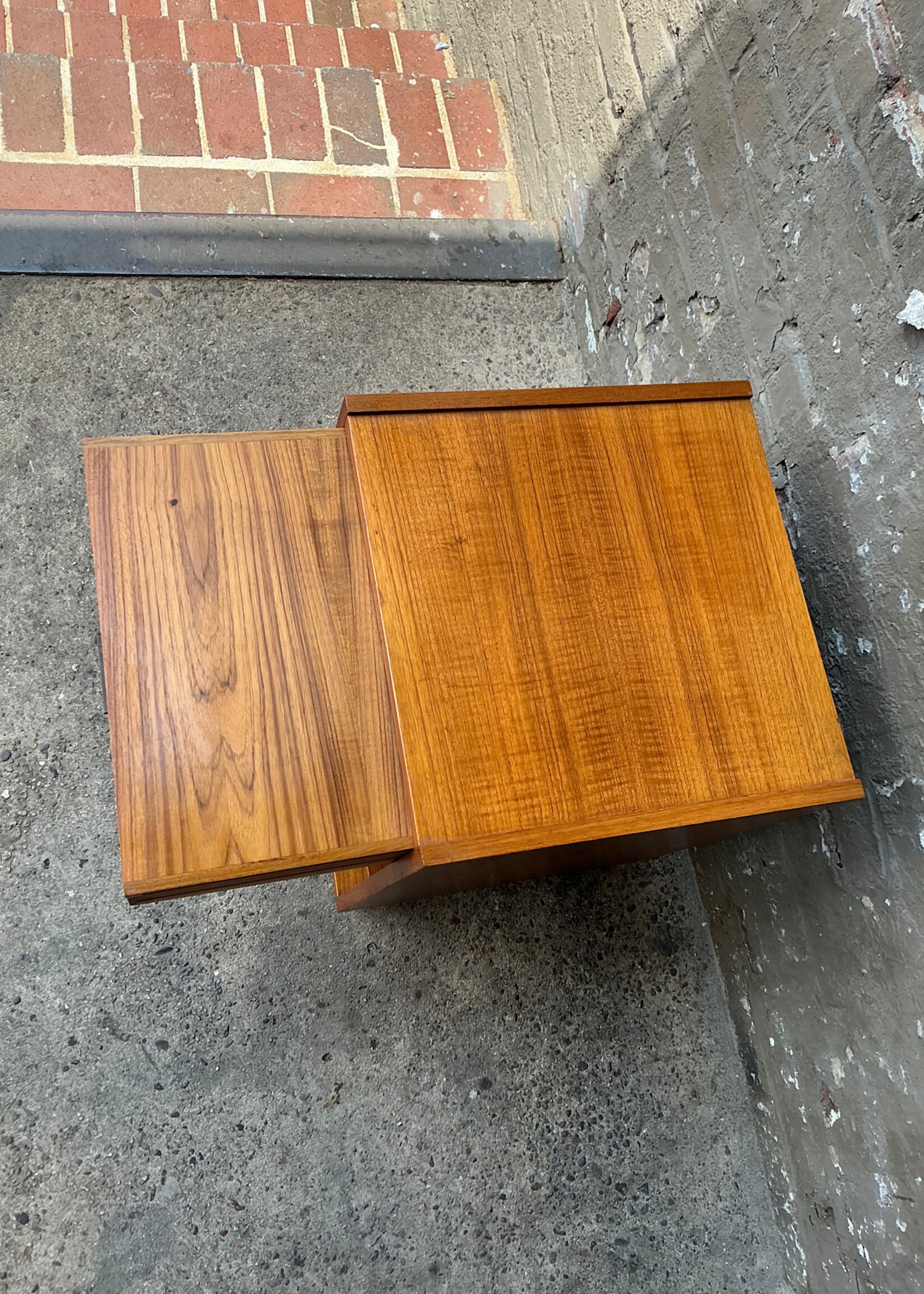 GOODWOOD Danish Modern Teak Nightstand