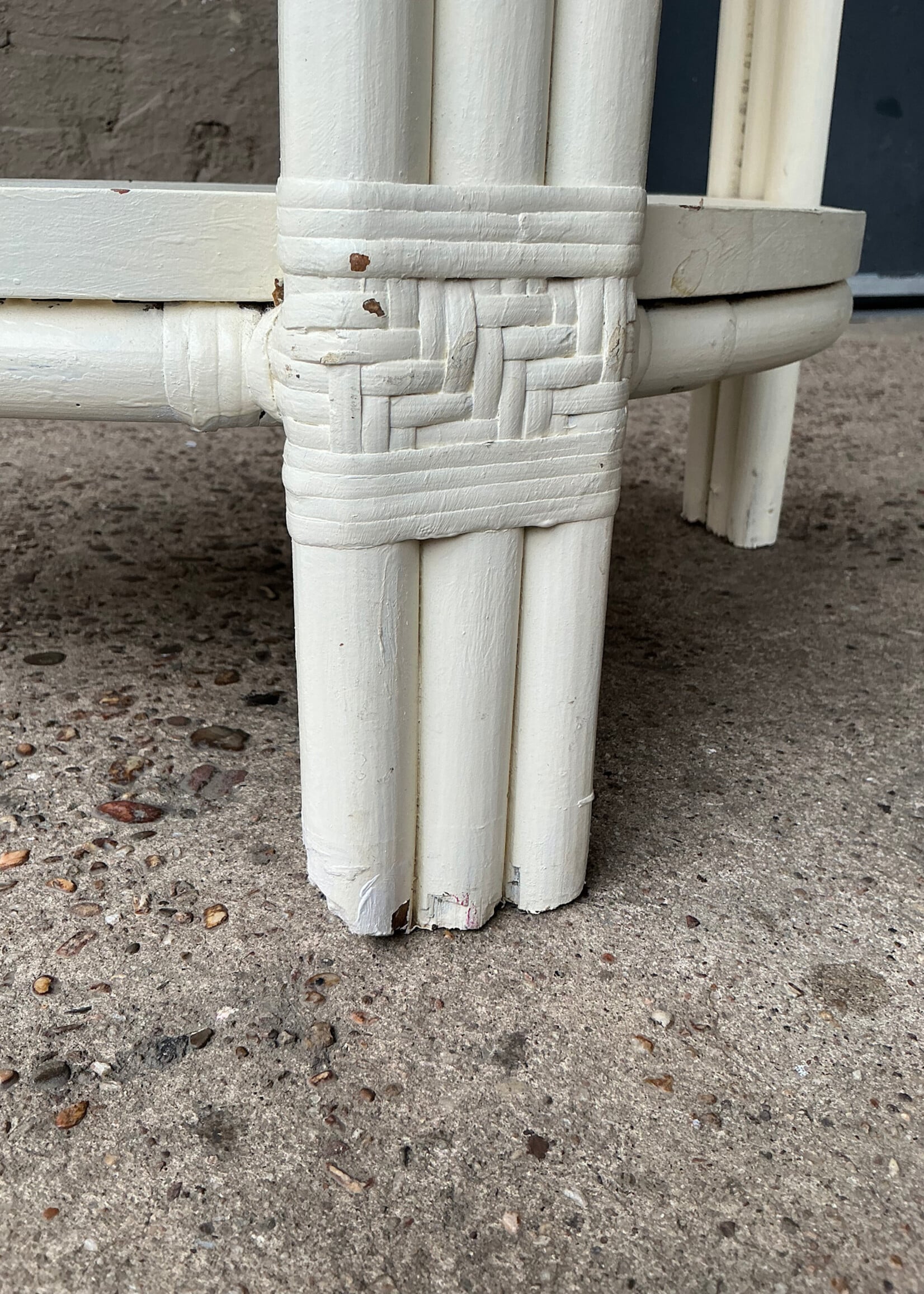 GOODWOOD Painted Demilune Table