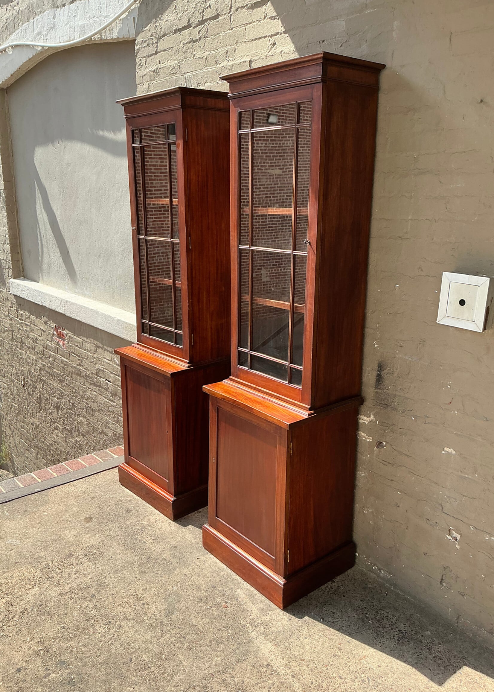 GOODWOOD Antique Mahogany Display Cabinet