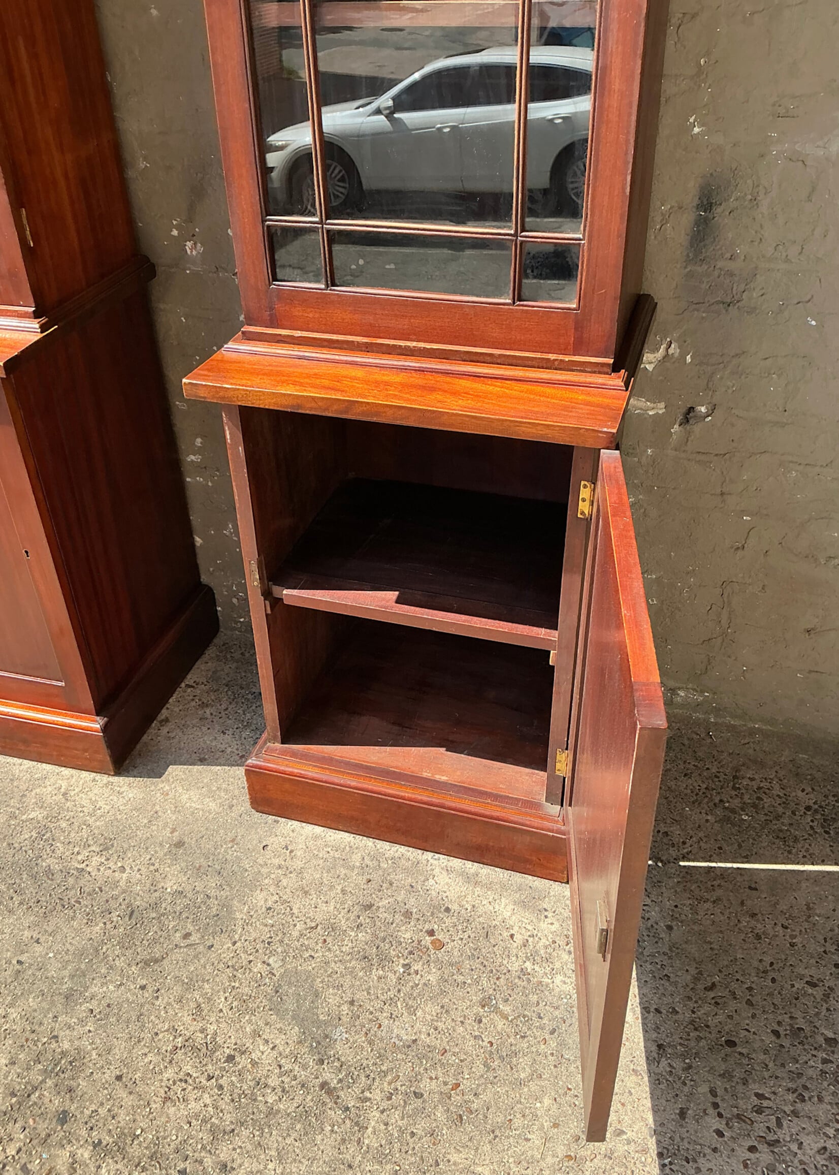 GOODWOOD Antique Mahogany Display Cabinet