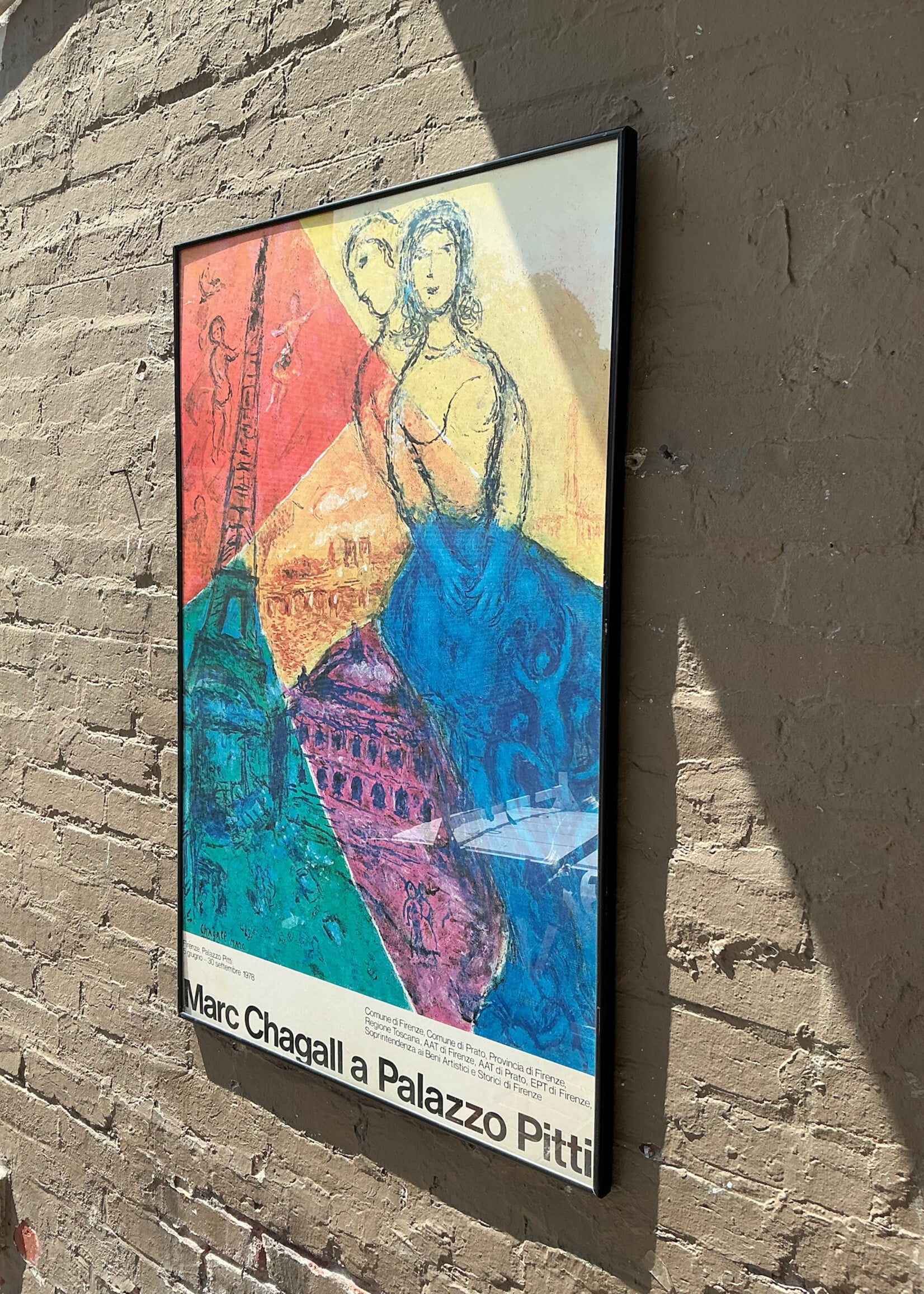 GOODWOOD Vintage Chagall Poster