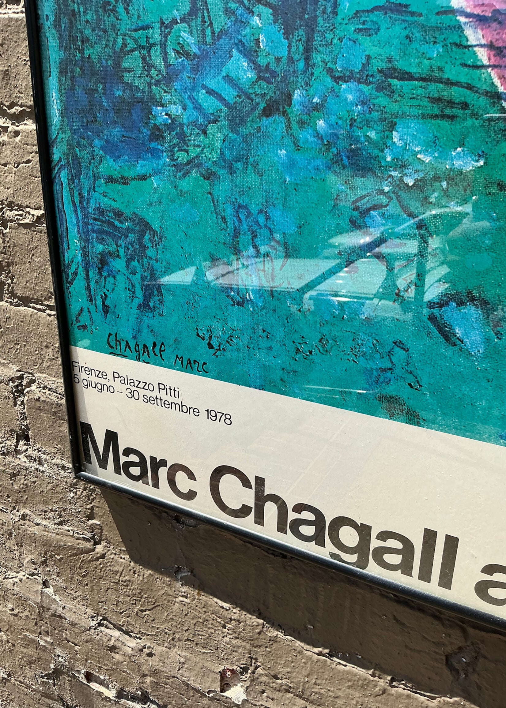 GOODWOOD Vintage Chagall Poster