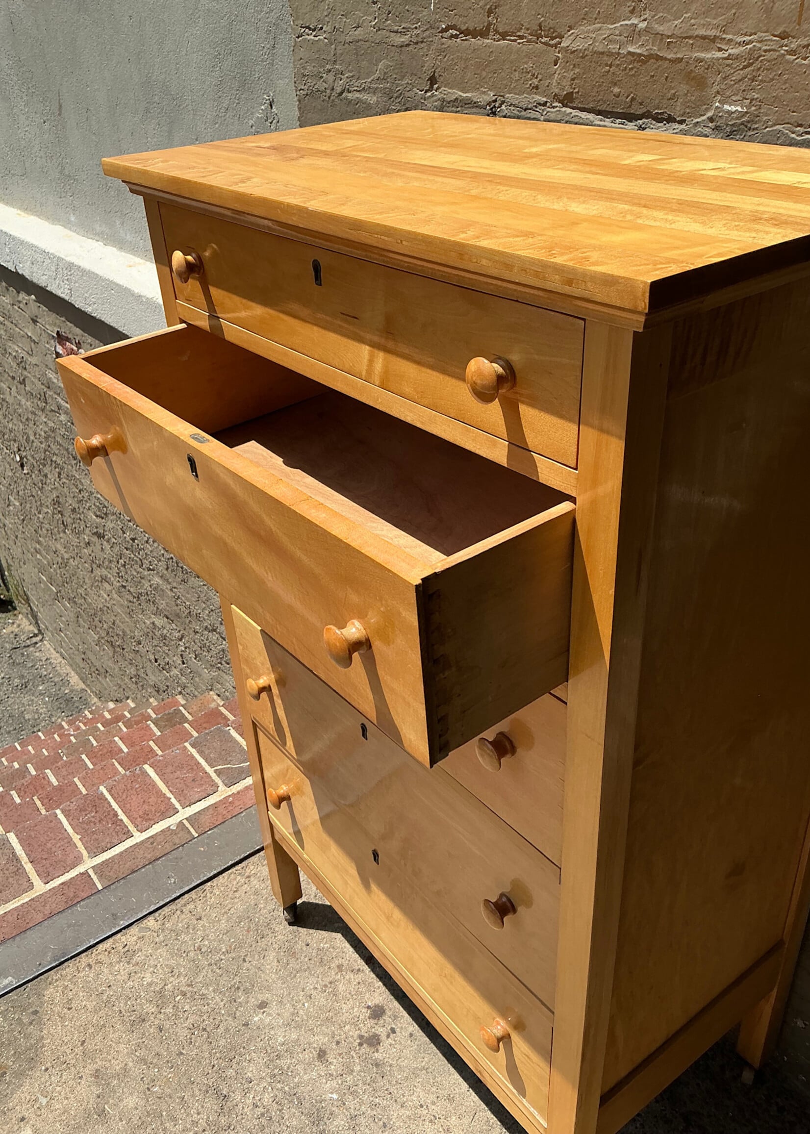 GOODWOOD Antique Maple Chest of Drawers