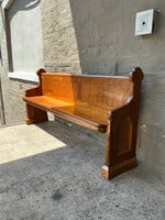 GOODWOOD Antique Oak Pew