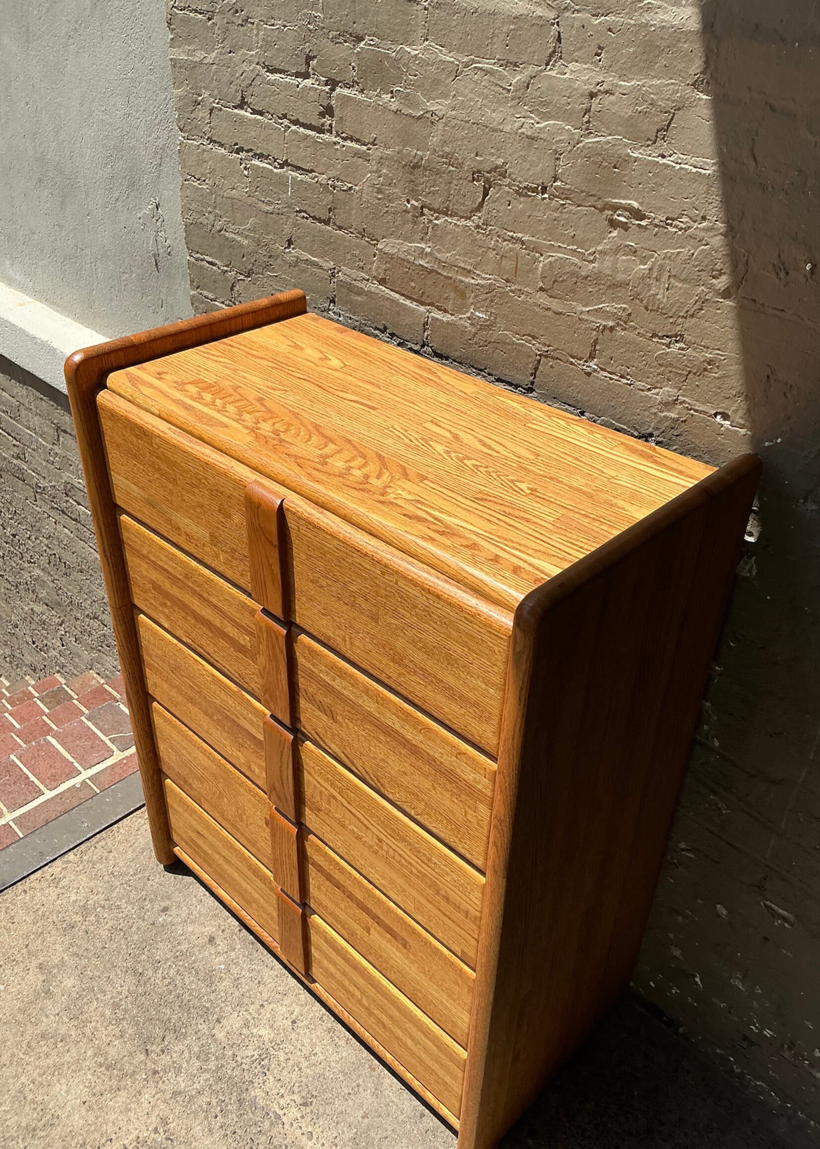 GOODWOOD Vintage Solid Oak Dresser