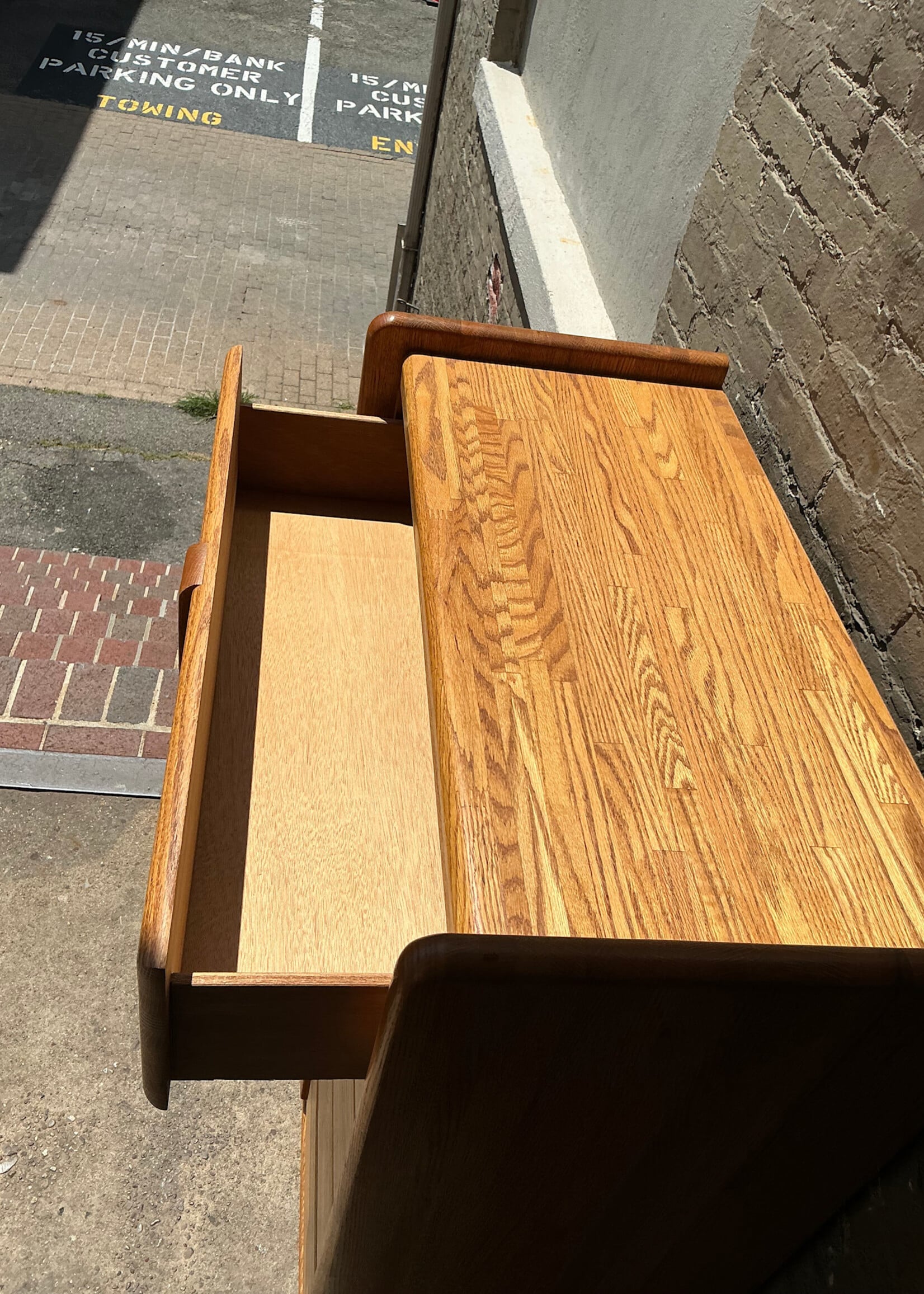GOODWOOD Vintage Solid Oak Dresser