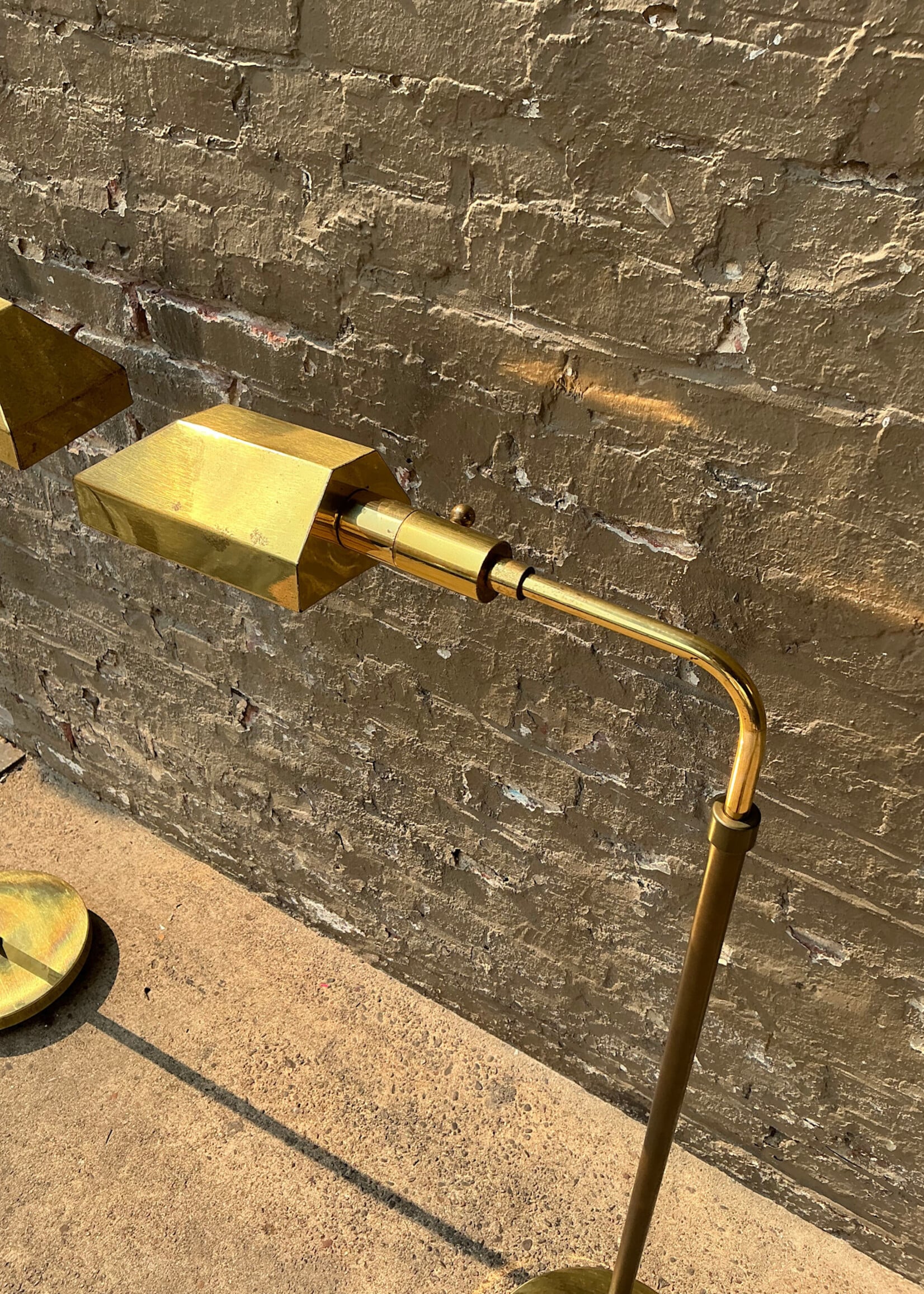 GOODWOOD Pair of Quality Brass Pharmacy Lamps