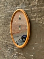 GOODWOOD Oval Pine Mirror
