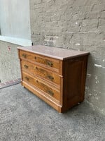 GOODWOOD Walnut Marble Top Dresser