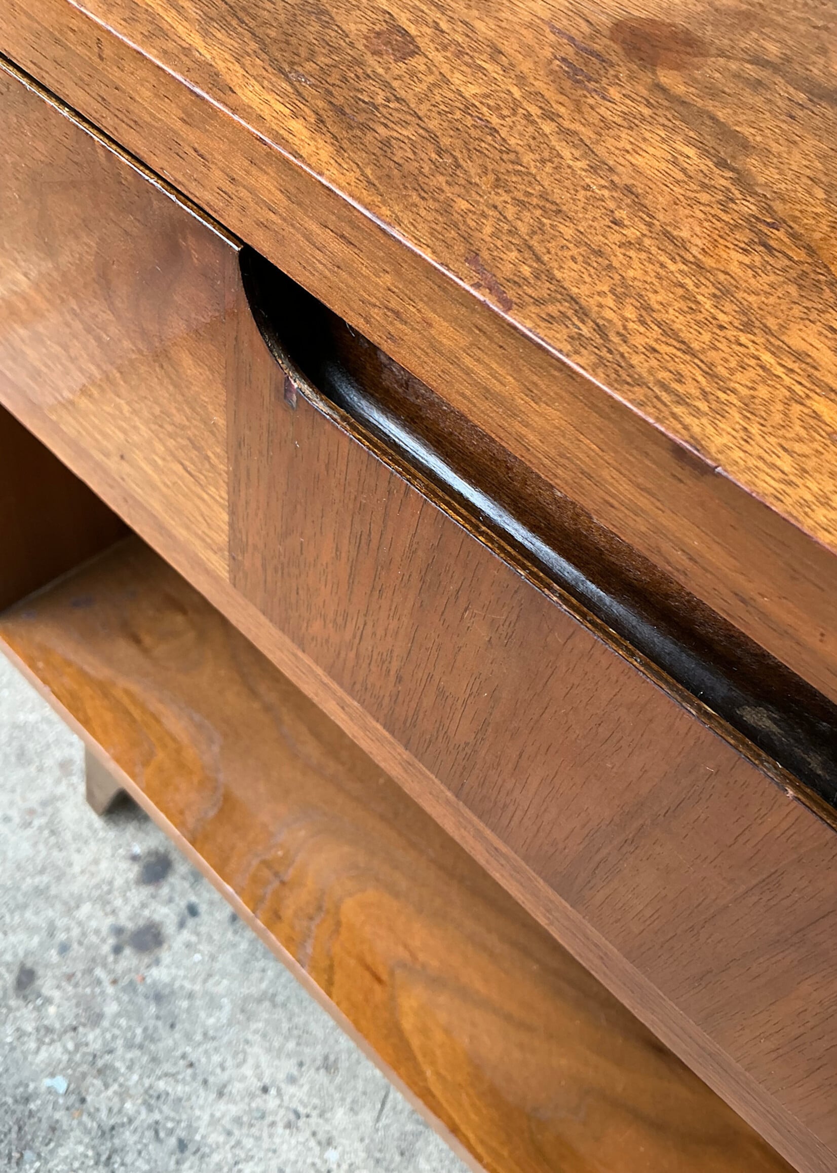 GOODWOOD Mid Century Modern Walnut Nightstand