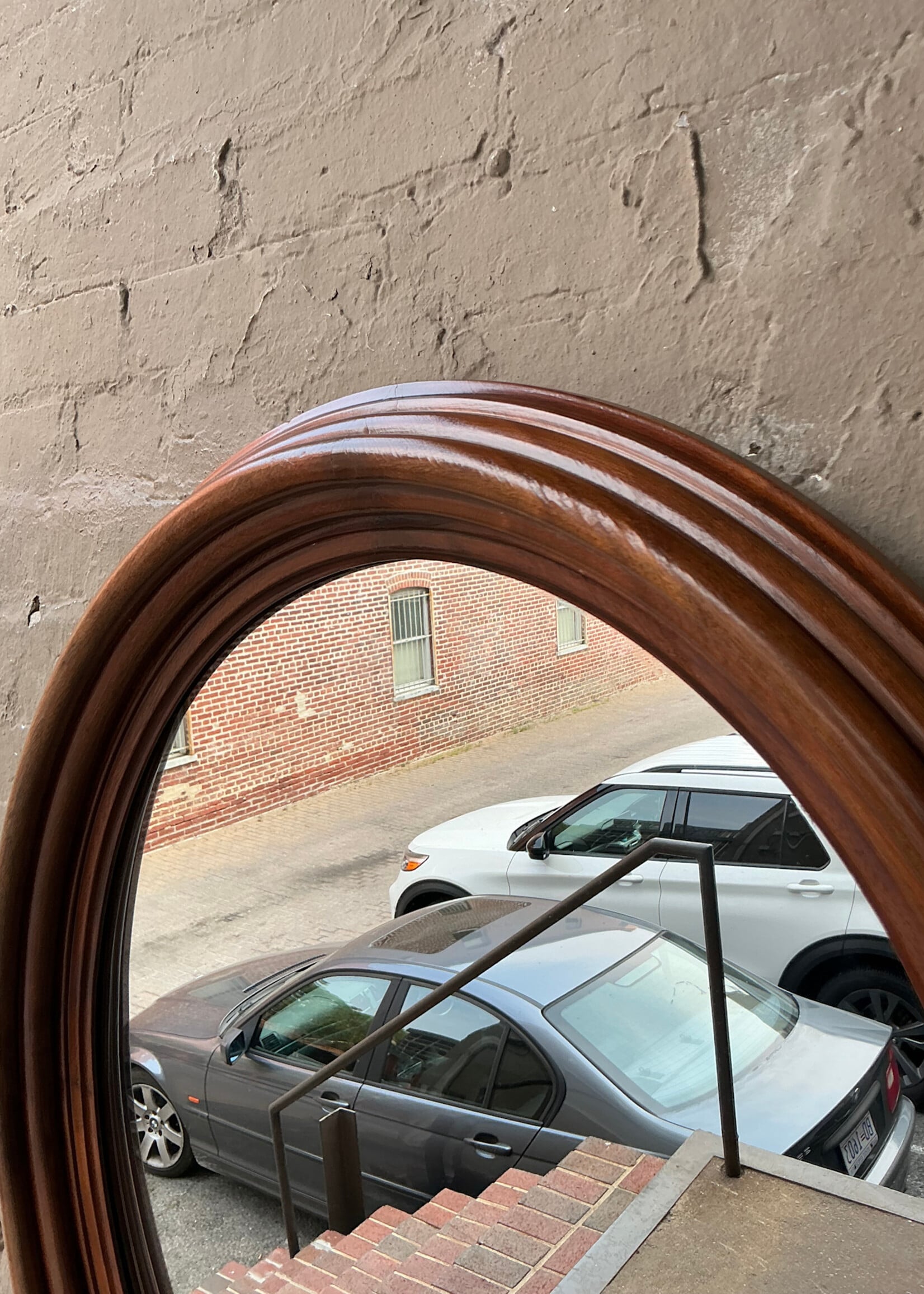 GOODWOOD Walnut Oval Mirror