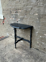 Black Painted Side Table