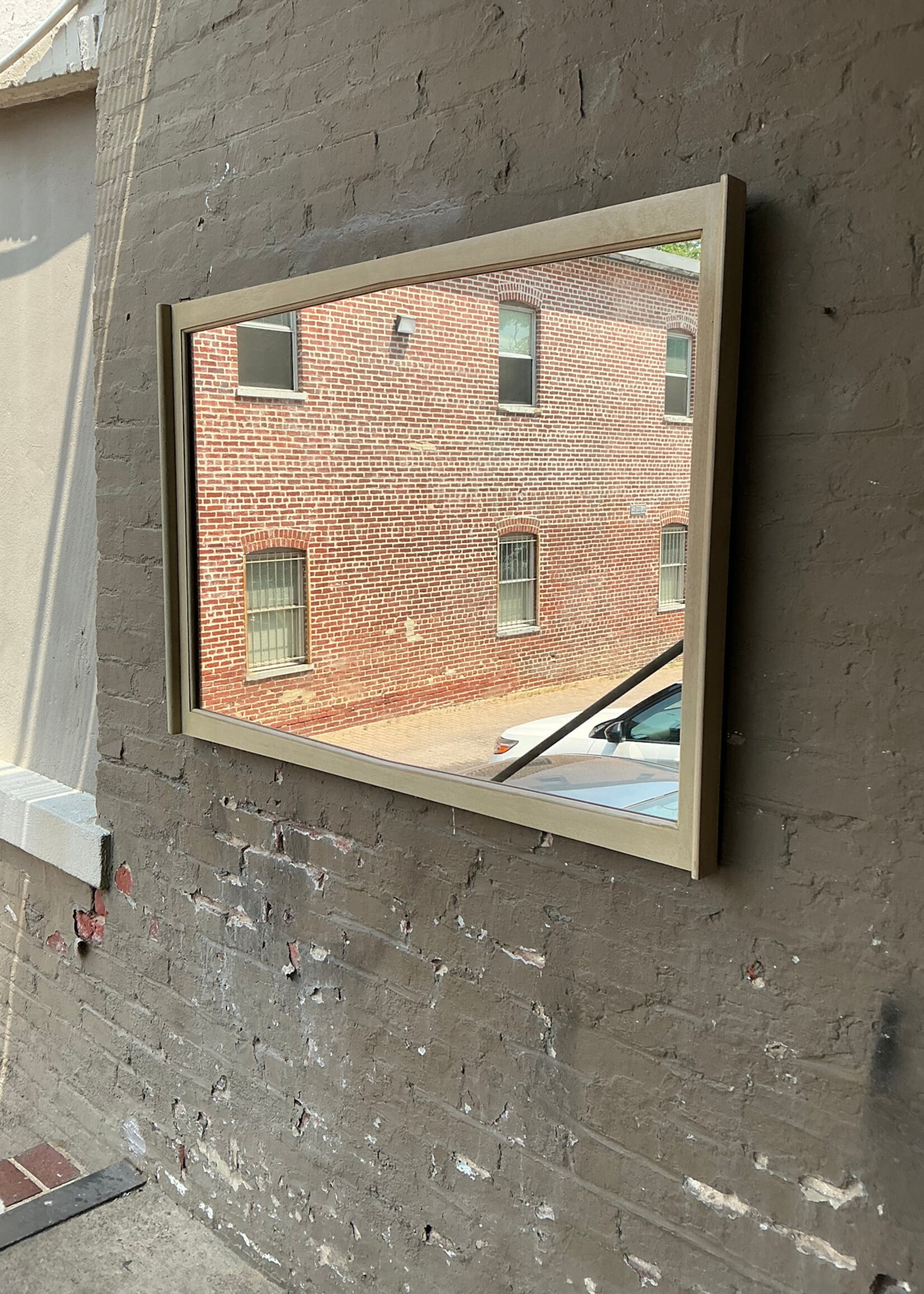 GOODWOOD Stained Mid Century Modern Mirror