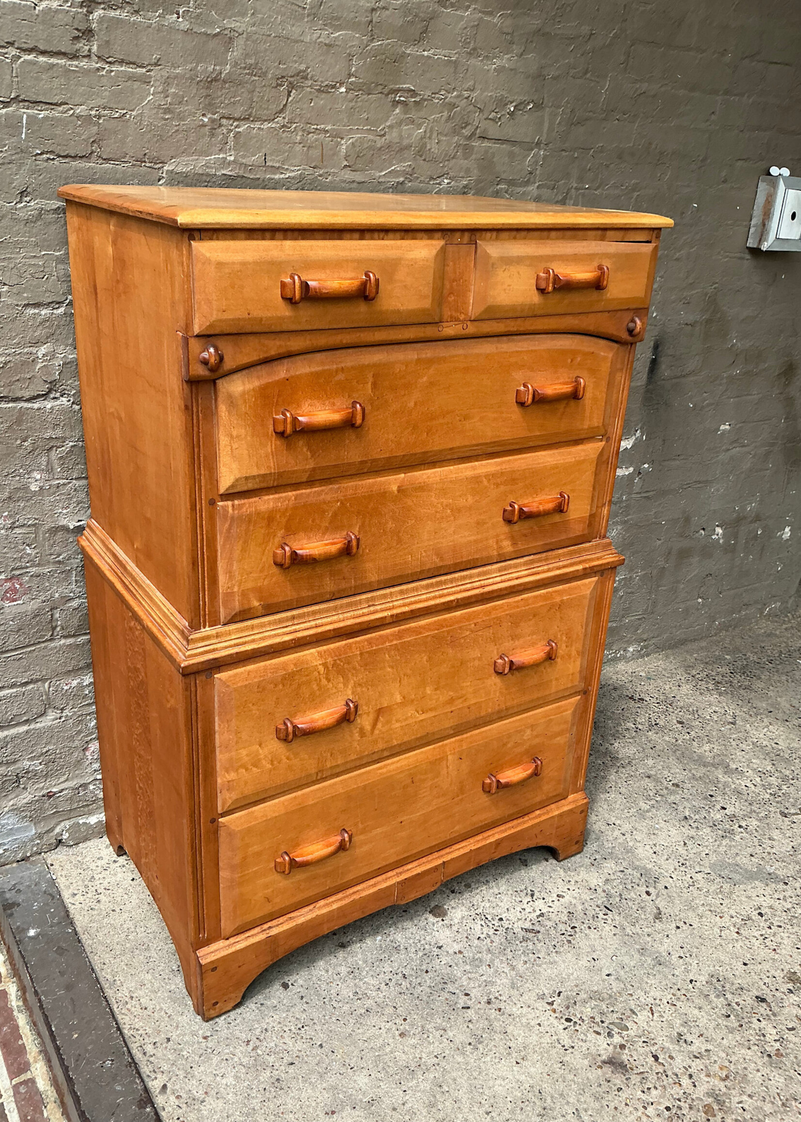 GOODWOOD MCM Maple Two Part Chest
