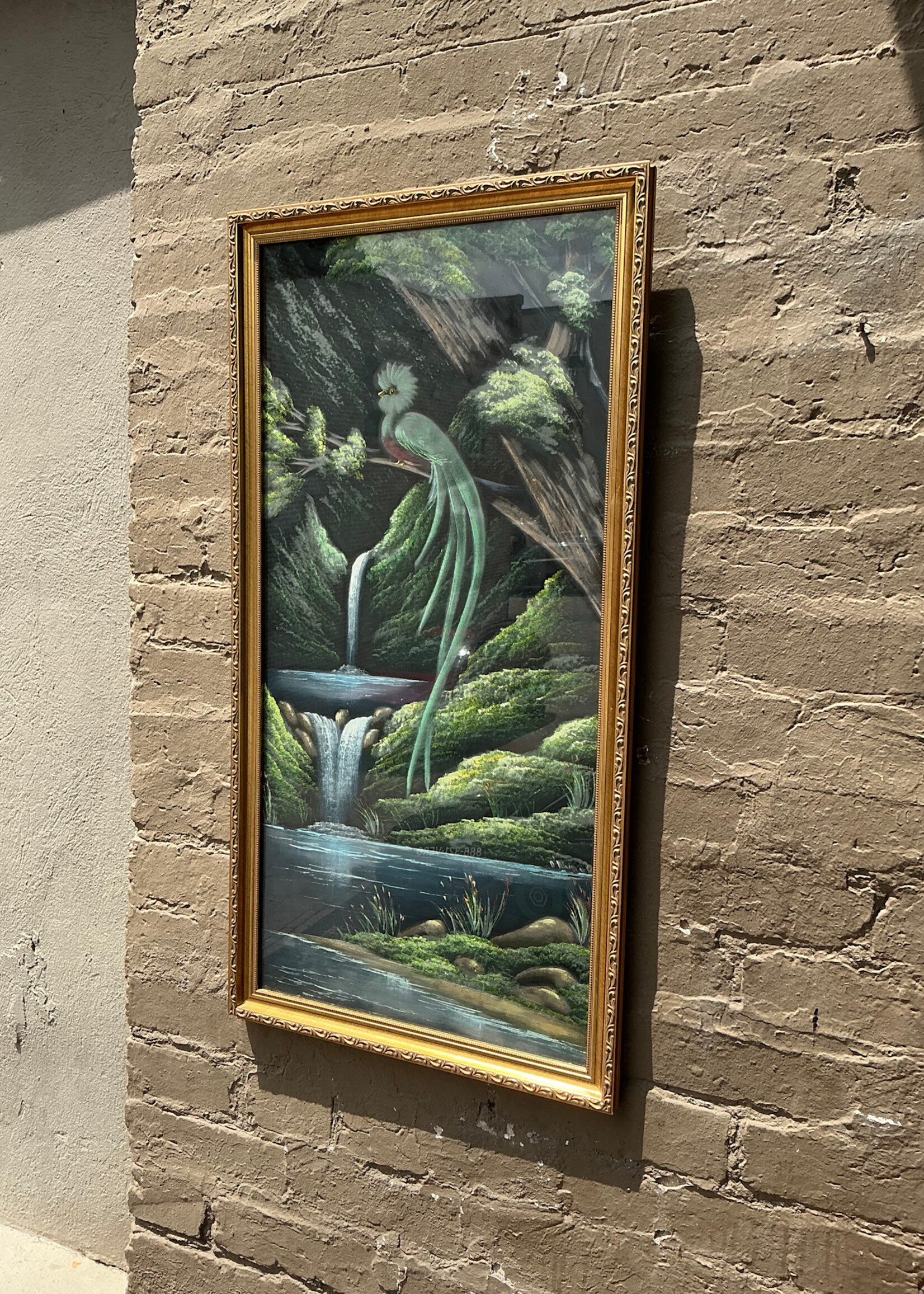 GOODWOOD Vintage Framed Bird Painting
