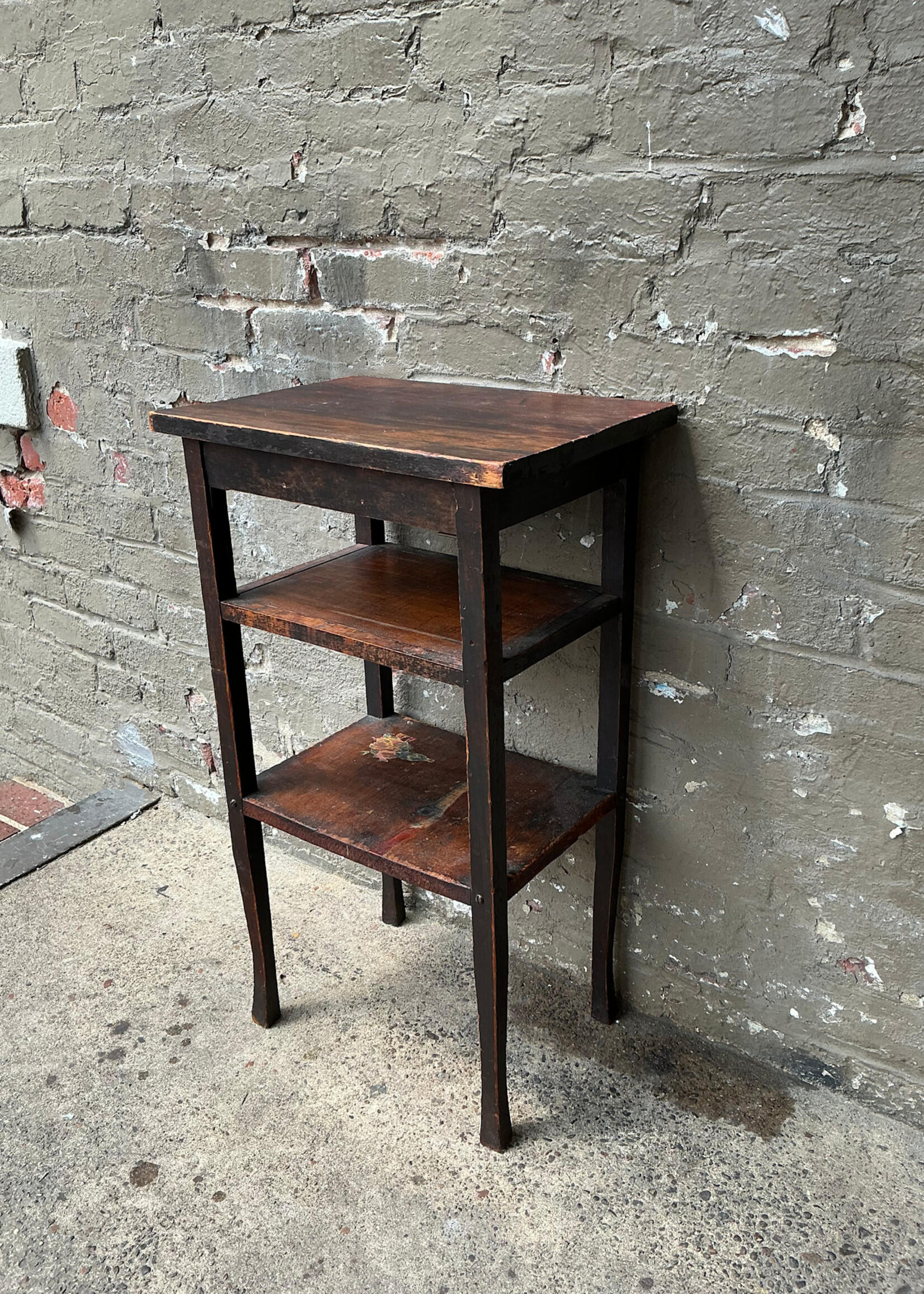 GOODWOOD Vintage Three Tier Side Table
