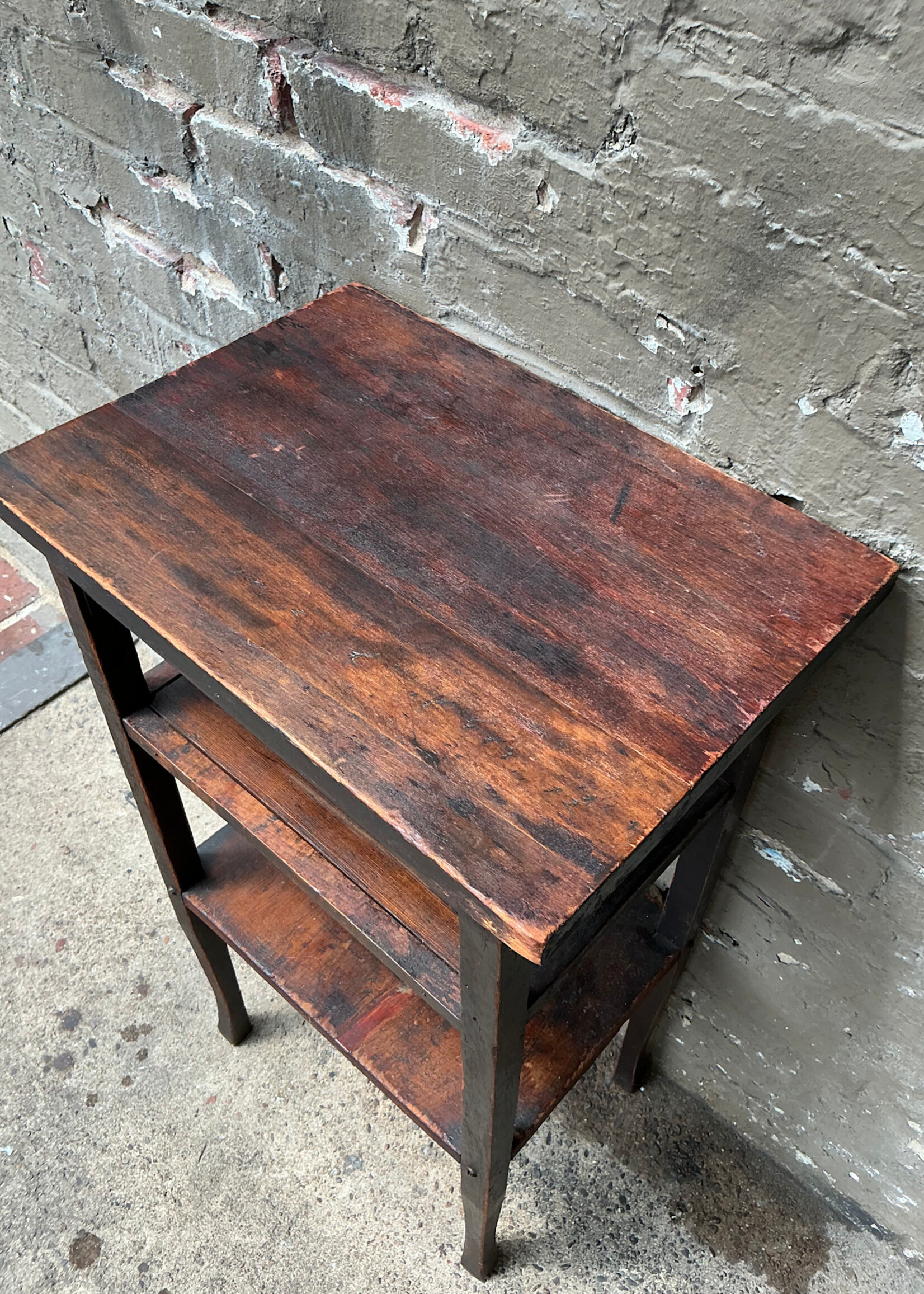 GOODWOOD Vintage Three Tier Side Table
