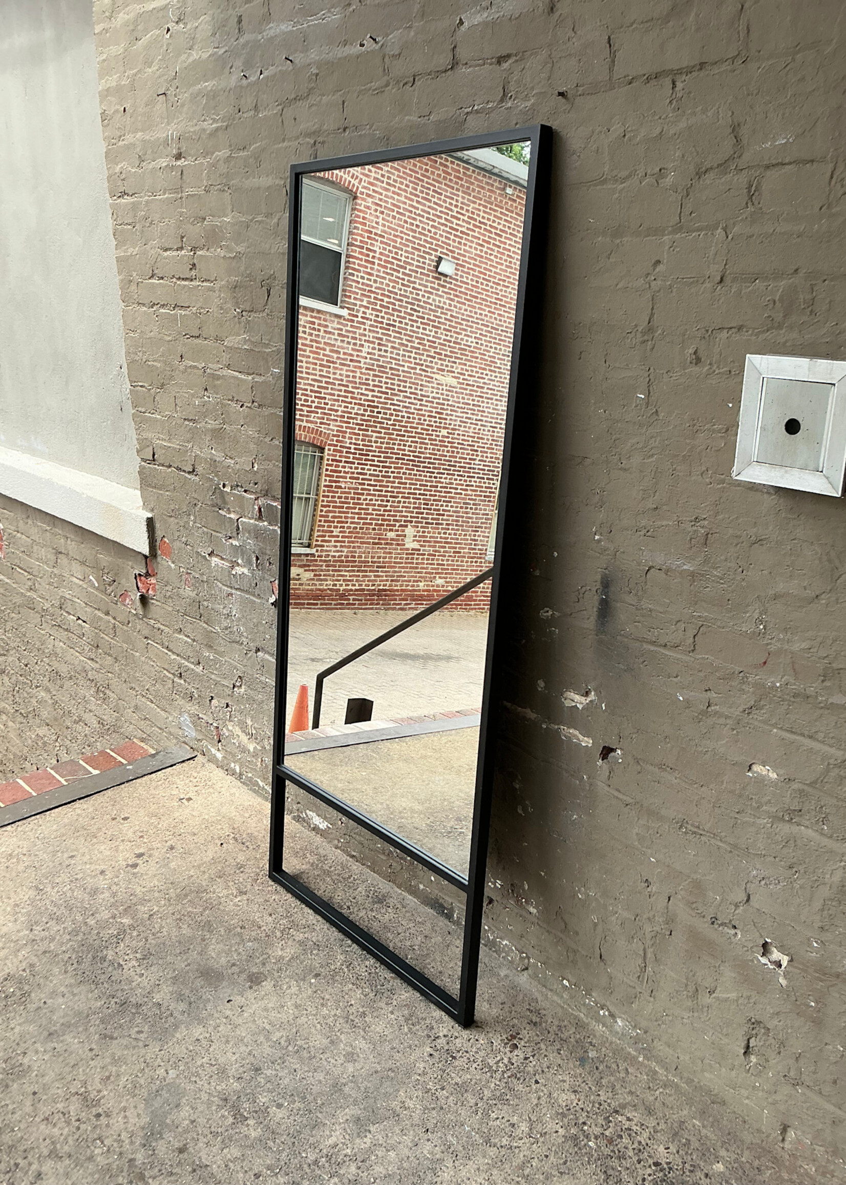 GOODWOOD Modern Metal Floor Mirror