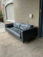 GOODWOOD MCM Style Leather Sofa