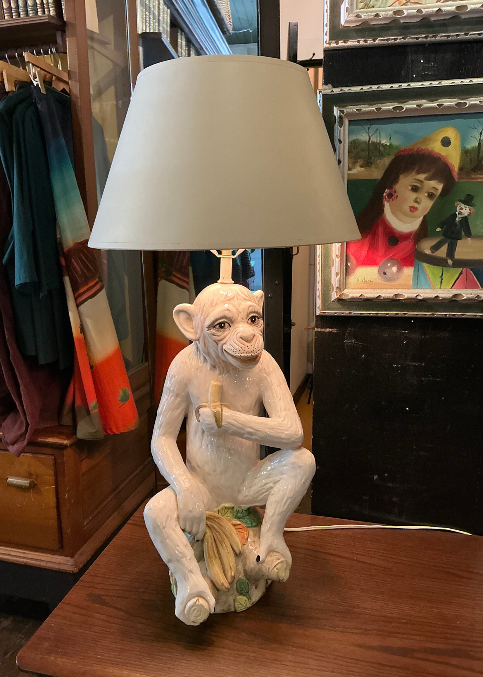 GOODWOOD Vintage Italian Monkey Lamp