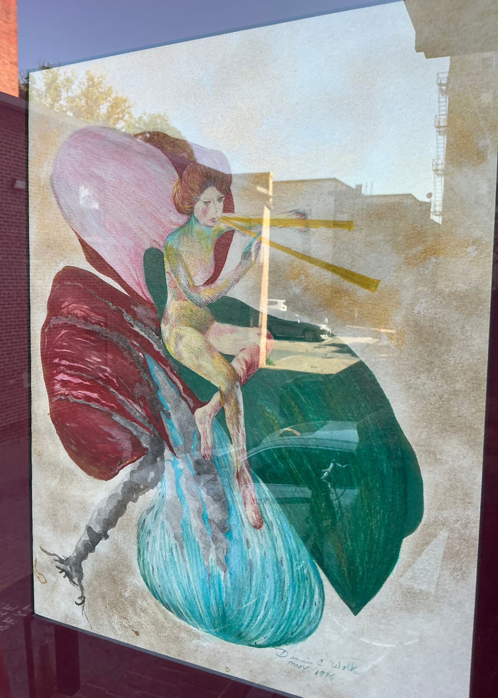 GOODWOOD Mona II, Watercolor, Dennis Wolk