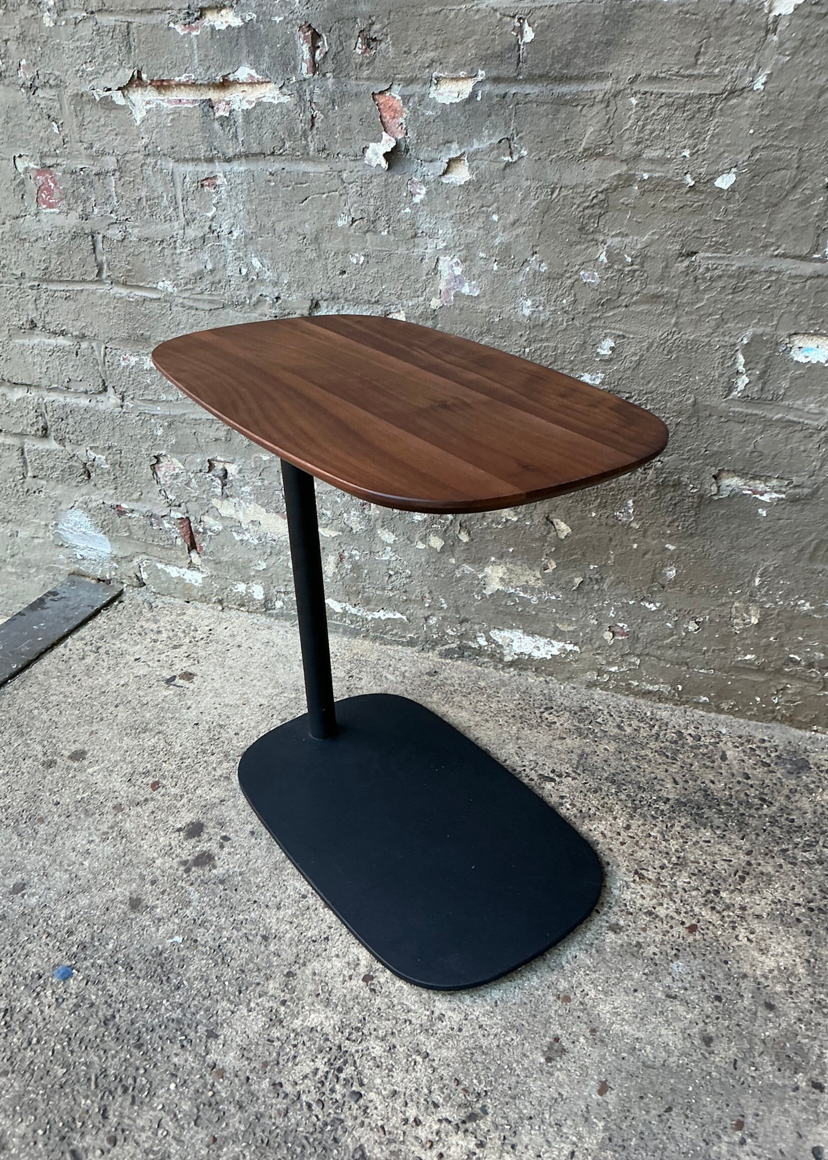 GOODWOOD Solid Walnut Adjustable Tilt Top Side Table