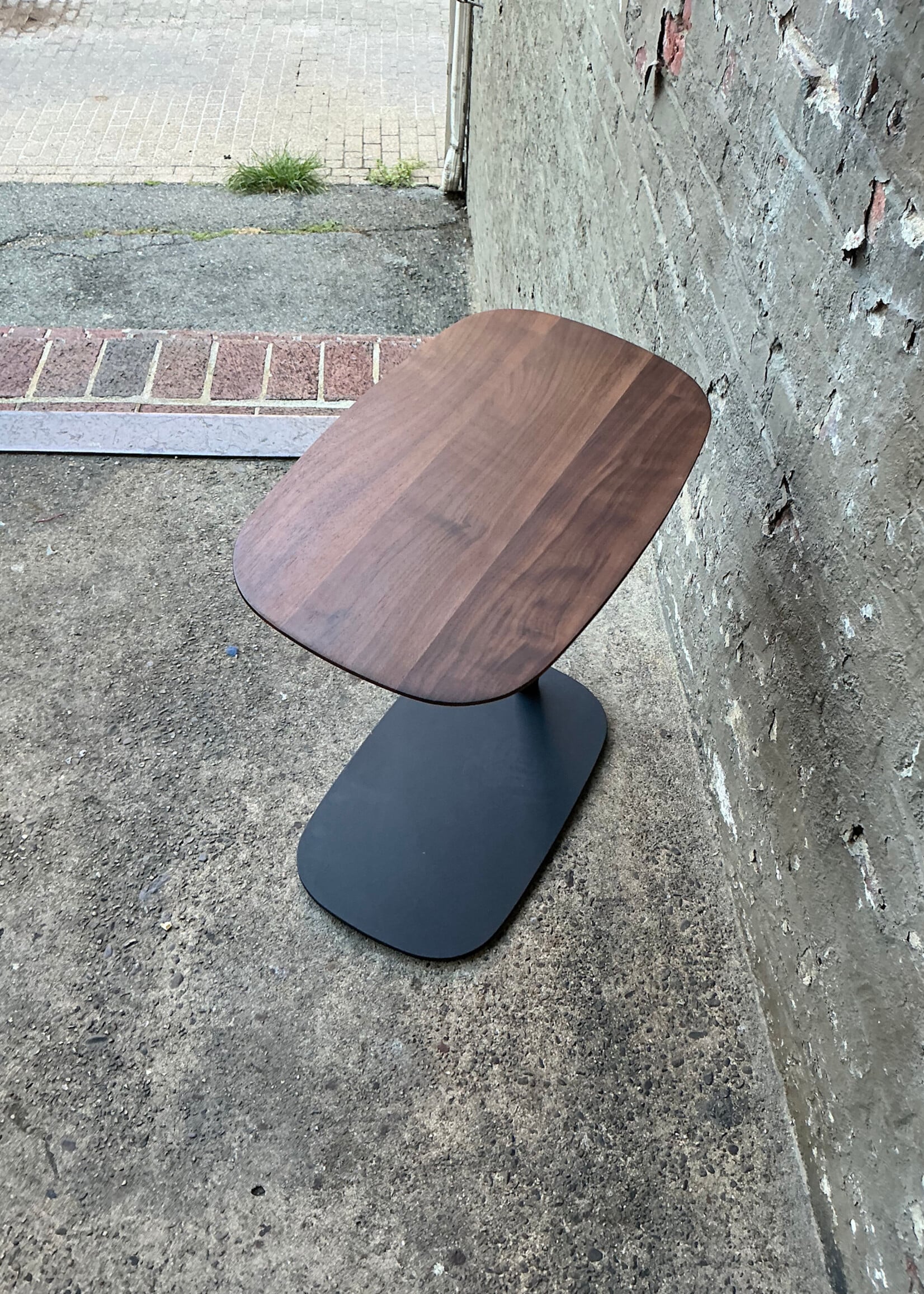 GOODWOOD Solid Walnut Adjustable Tilt Top Side Table