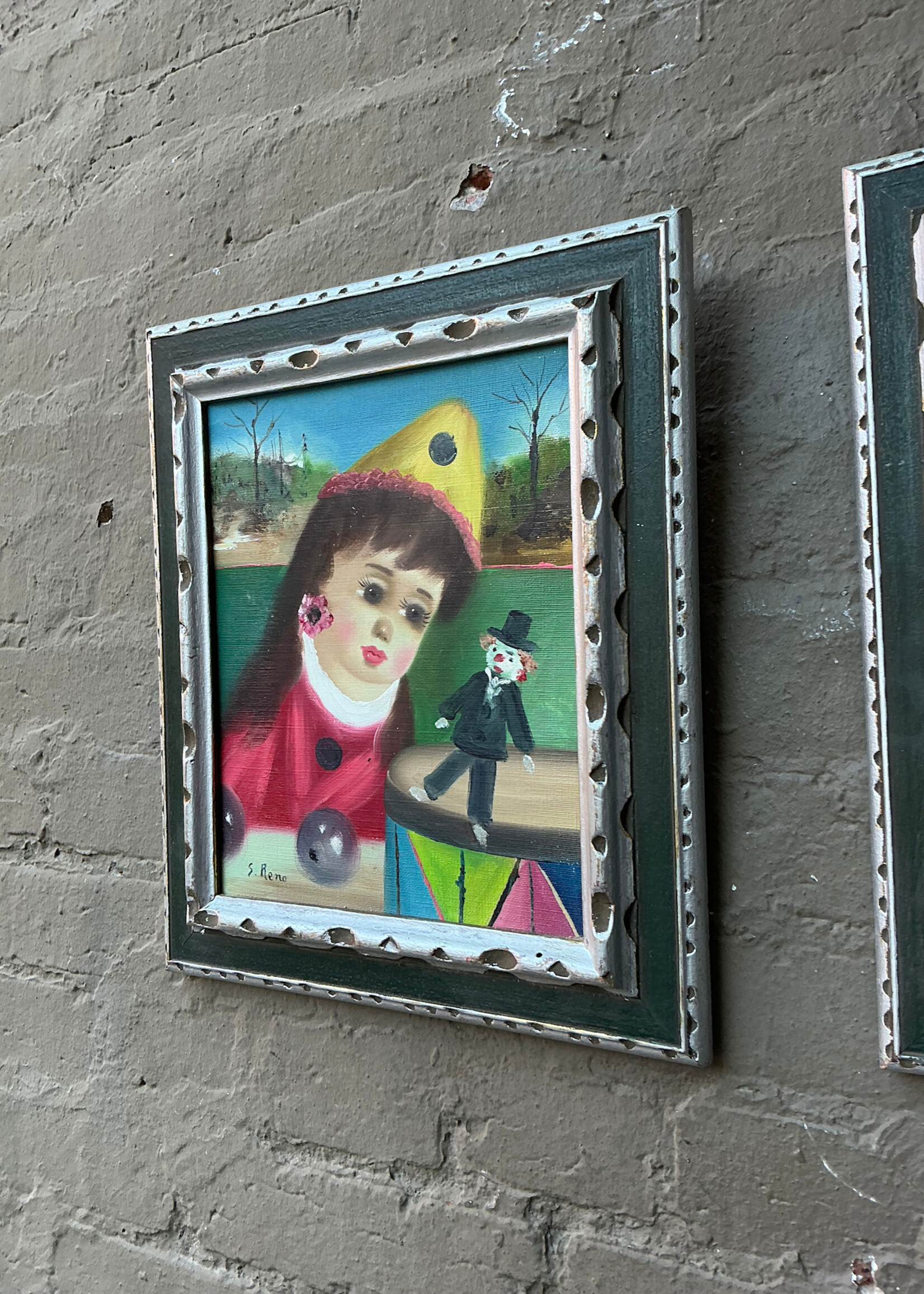 GOODWOOD Pair of S. Reno Paintings