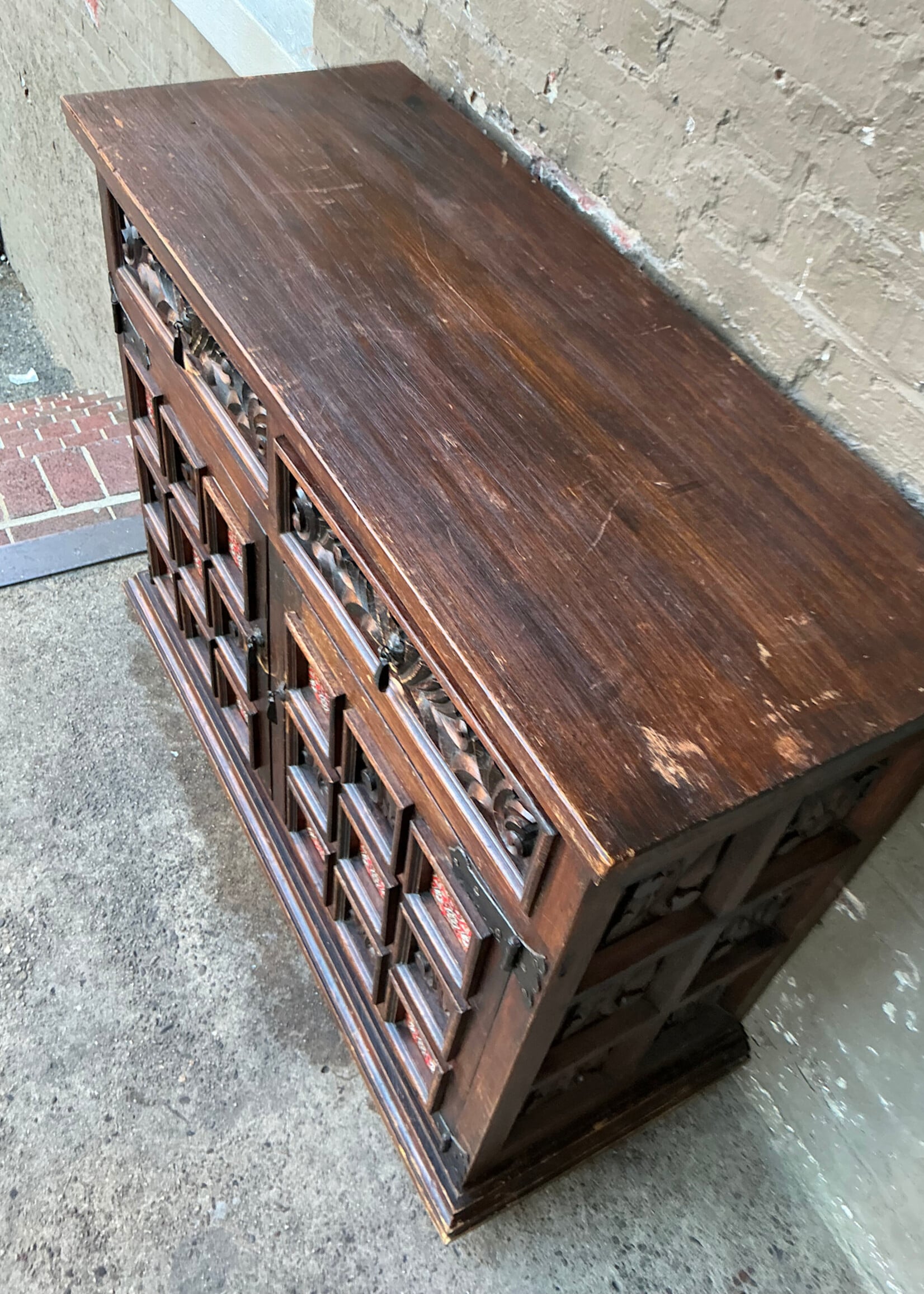 GOODWOOD Spanish Colonial Style Server with Tile Inserts