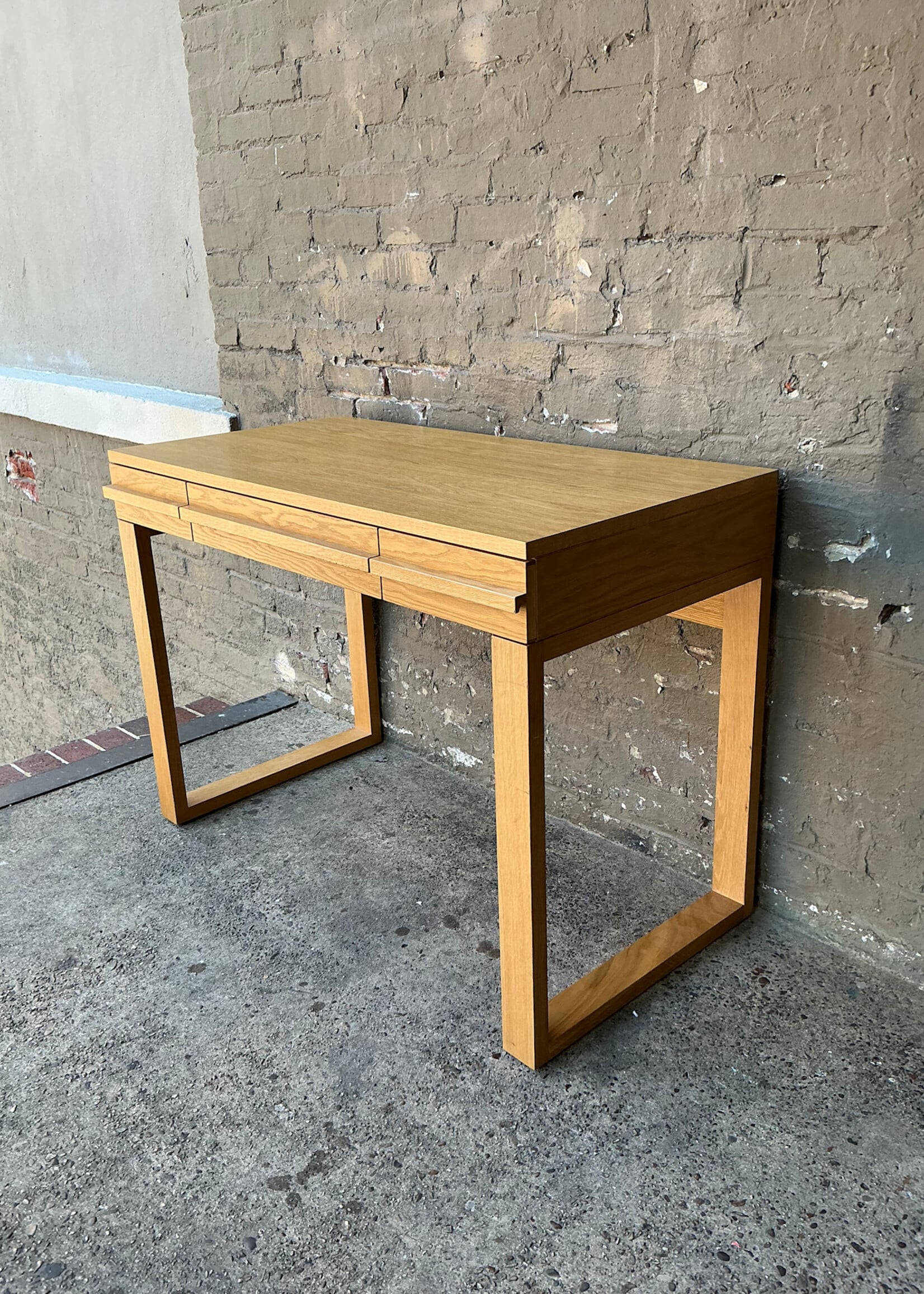 GOODWOOD MCM Style Oak Desk