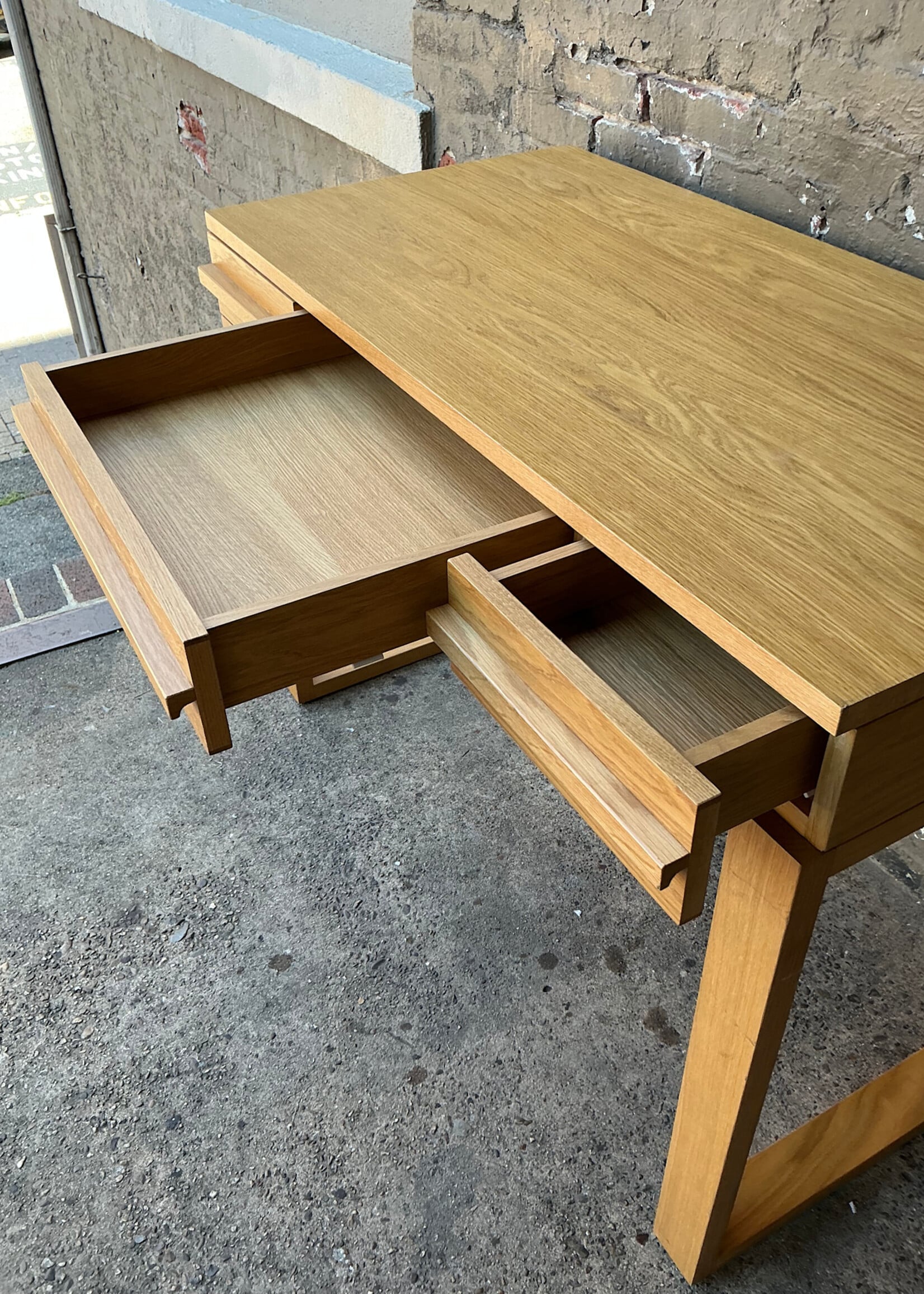 GOODWOOD MCM Style Oak Desk