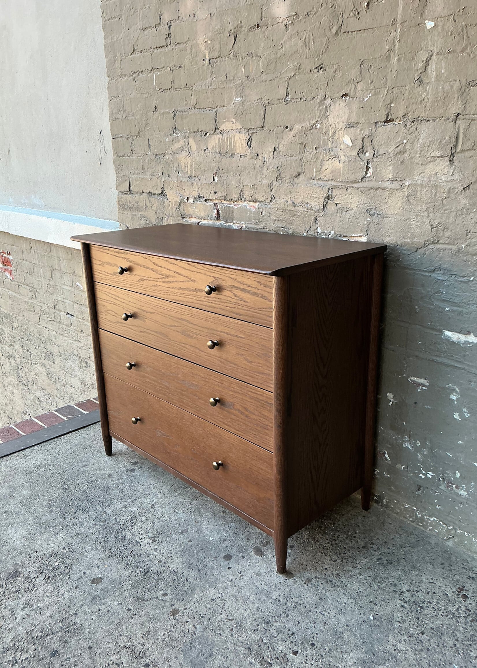 GOODWOOD MCM Style Stained Oak Dresser