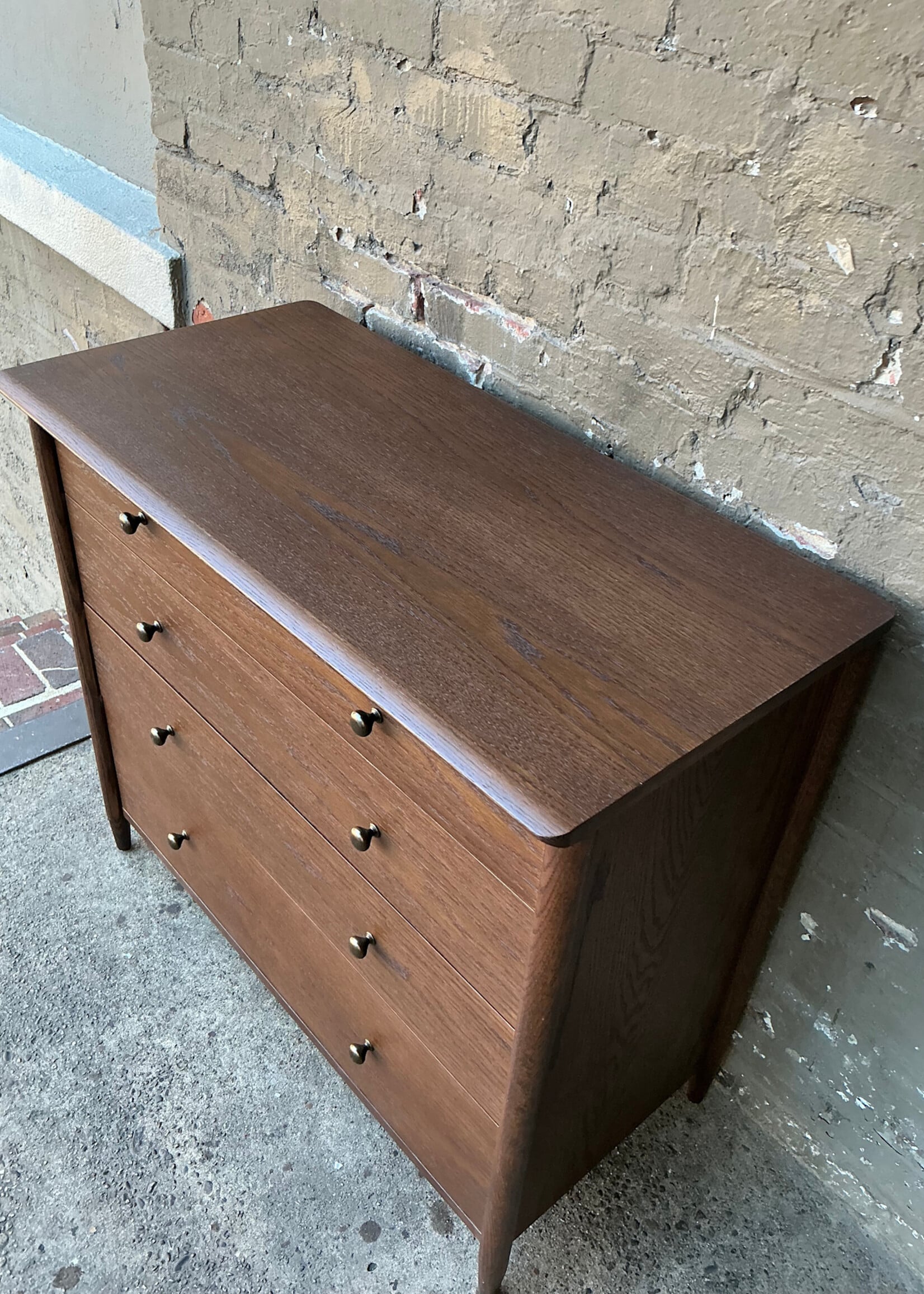 GOODWOOD MCM Style Stained Oak Dresser