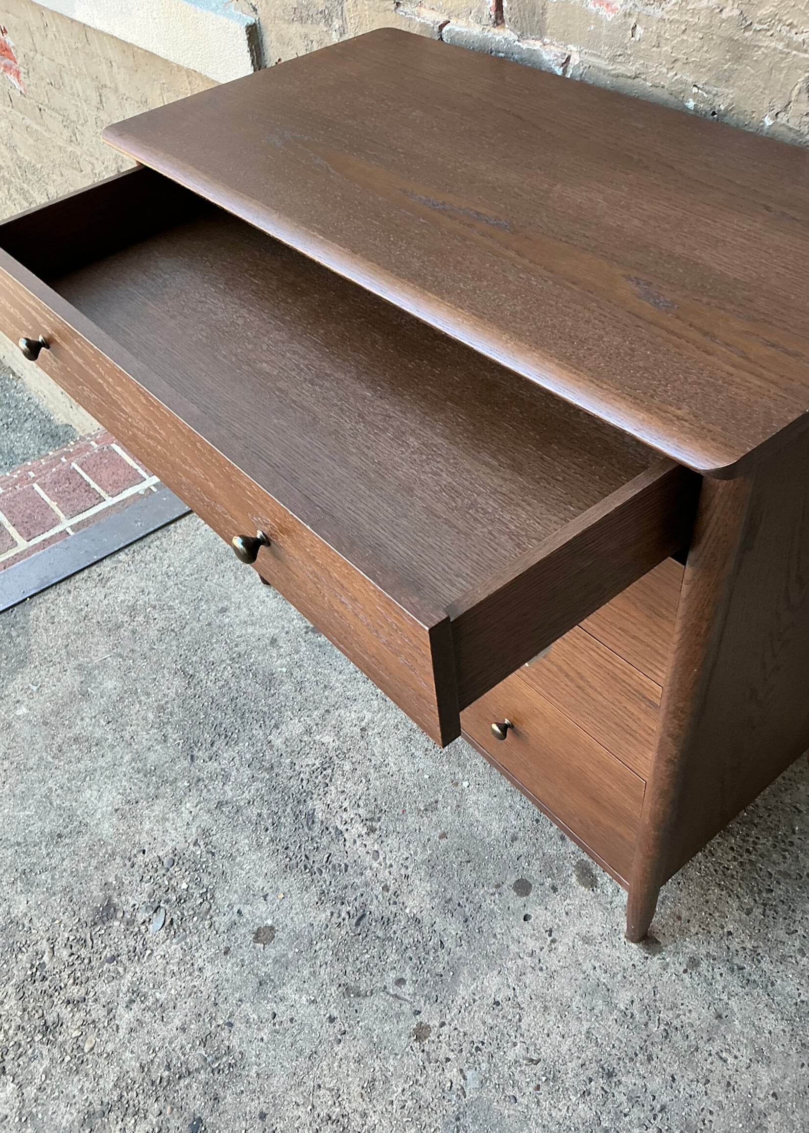 GOODWOOD MCM Style Stained Oak Dresser