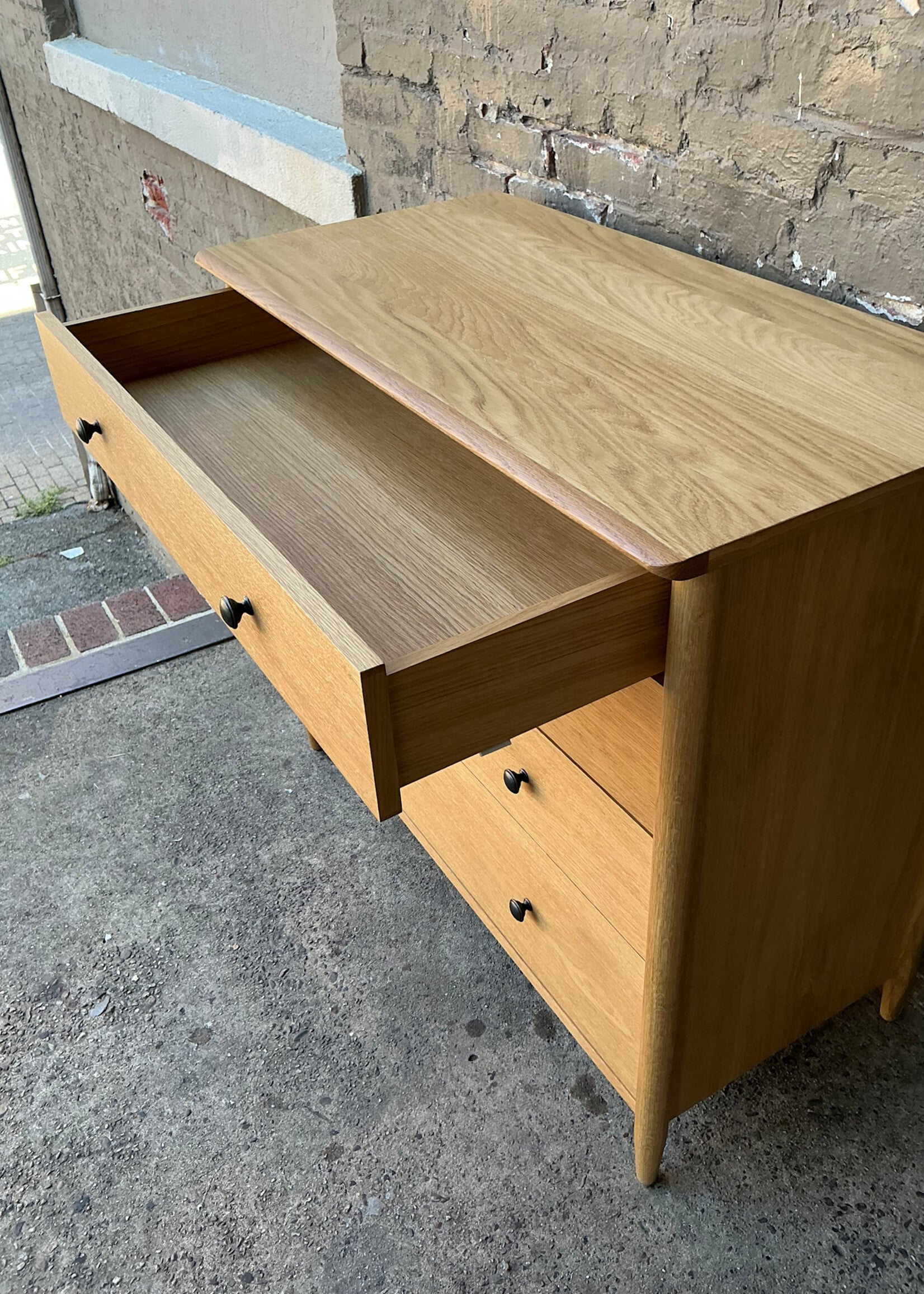 GOODWOOD MCM Style Oak Dresser
