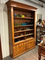 GOODWOOD Antique Scrubbed Pine Cupboard