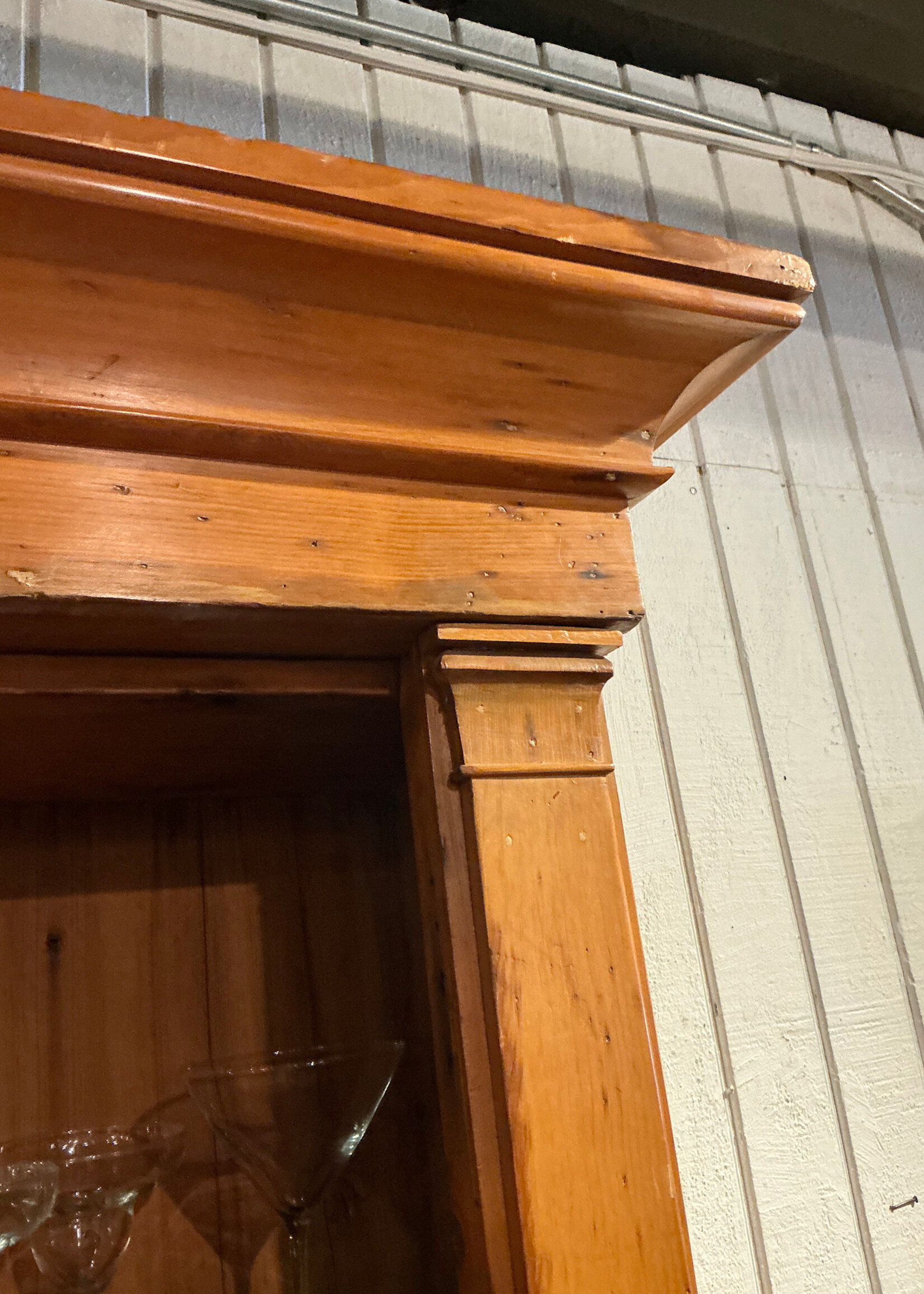 GOODWOOD Antique Scrubbed Pine Cupboard