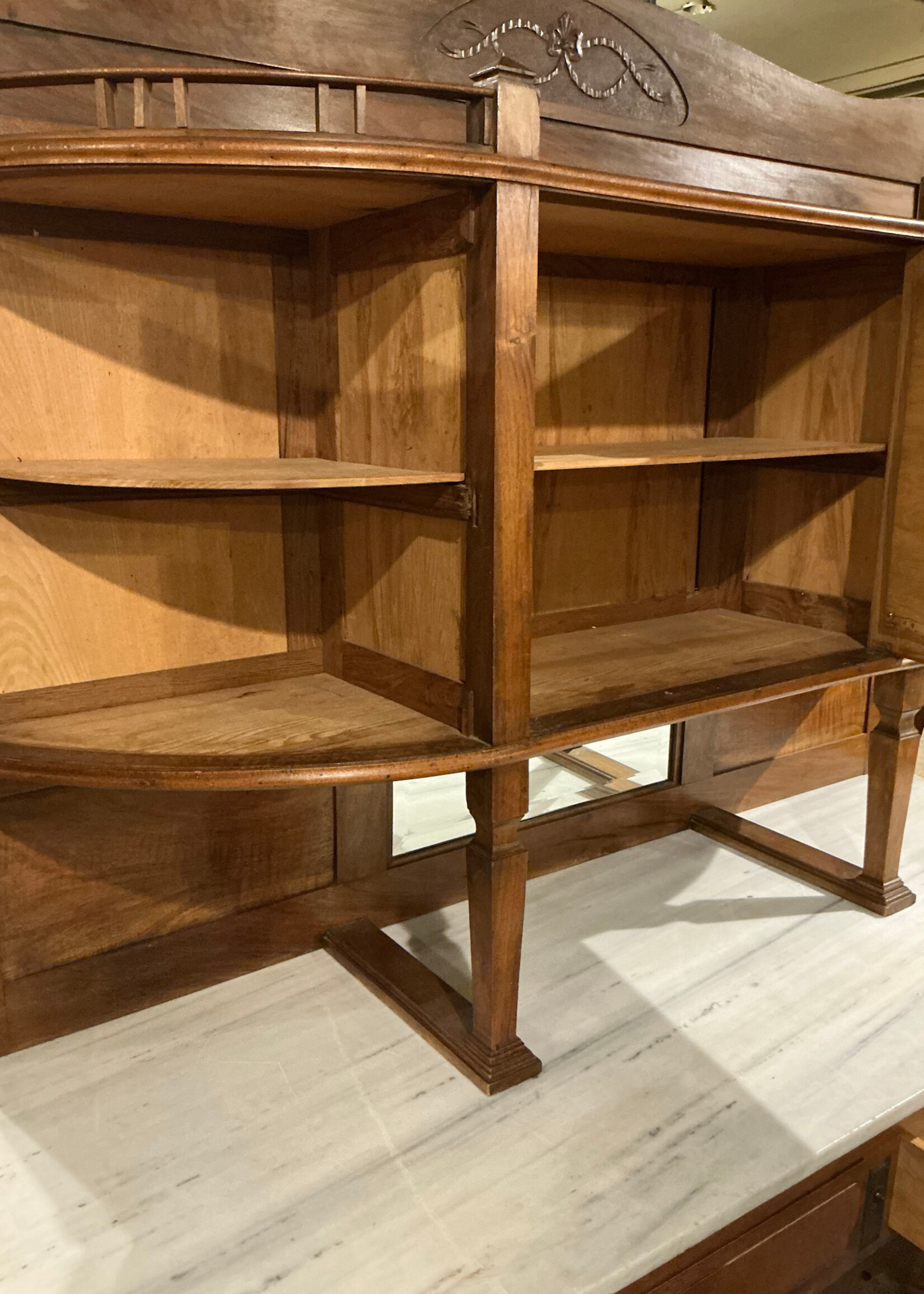 GOODWOOD Antique Walnut Arts and Craft Sideboard