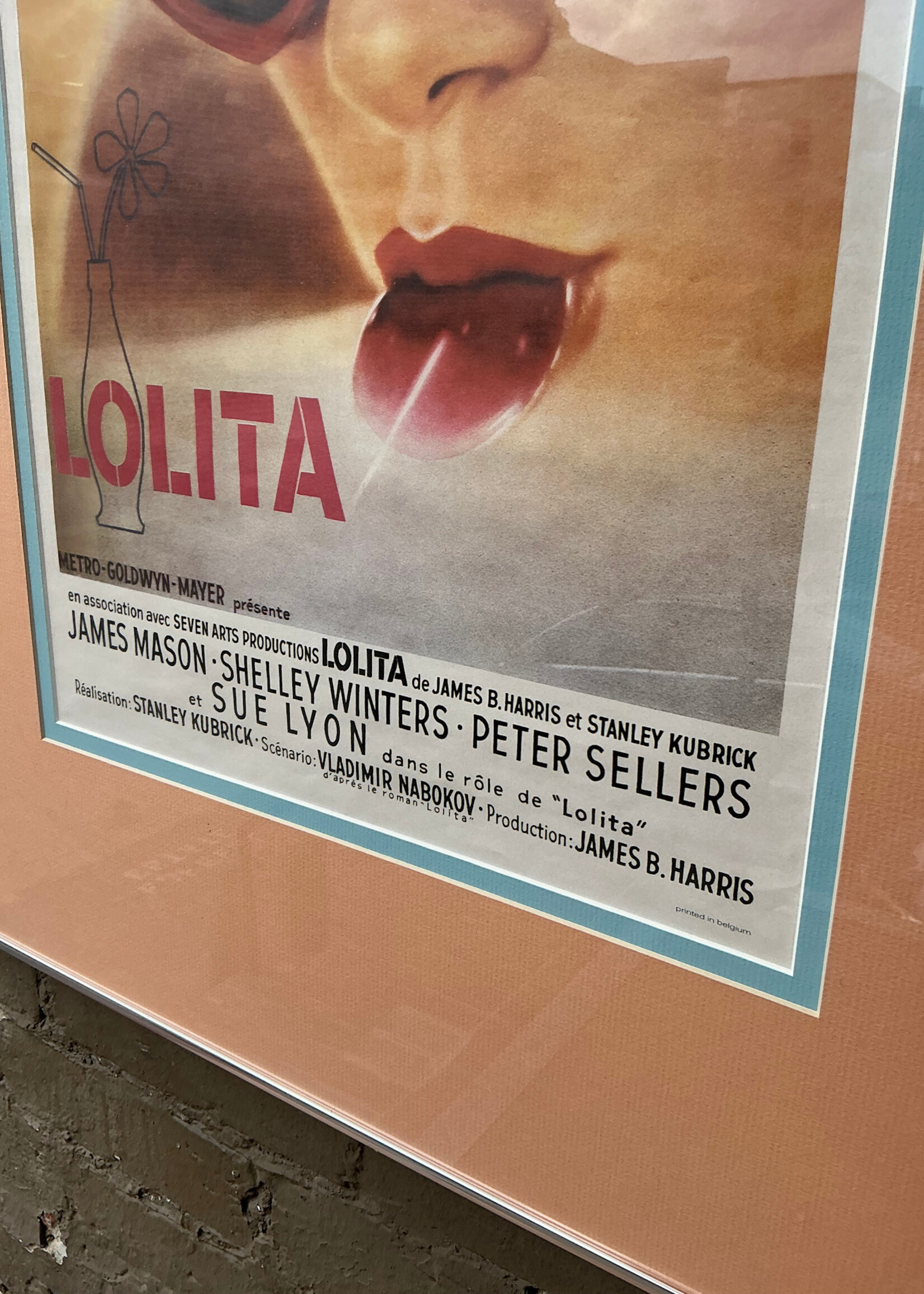 GOODWOOD Framed Lolita Poster