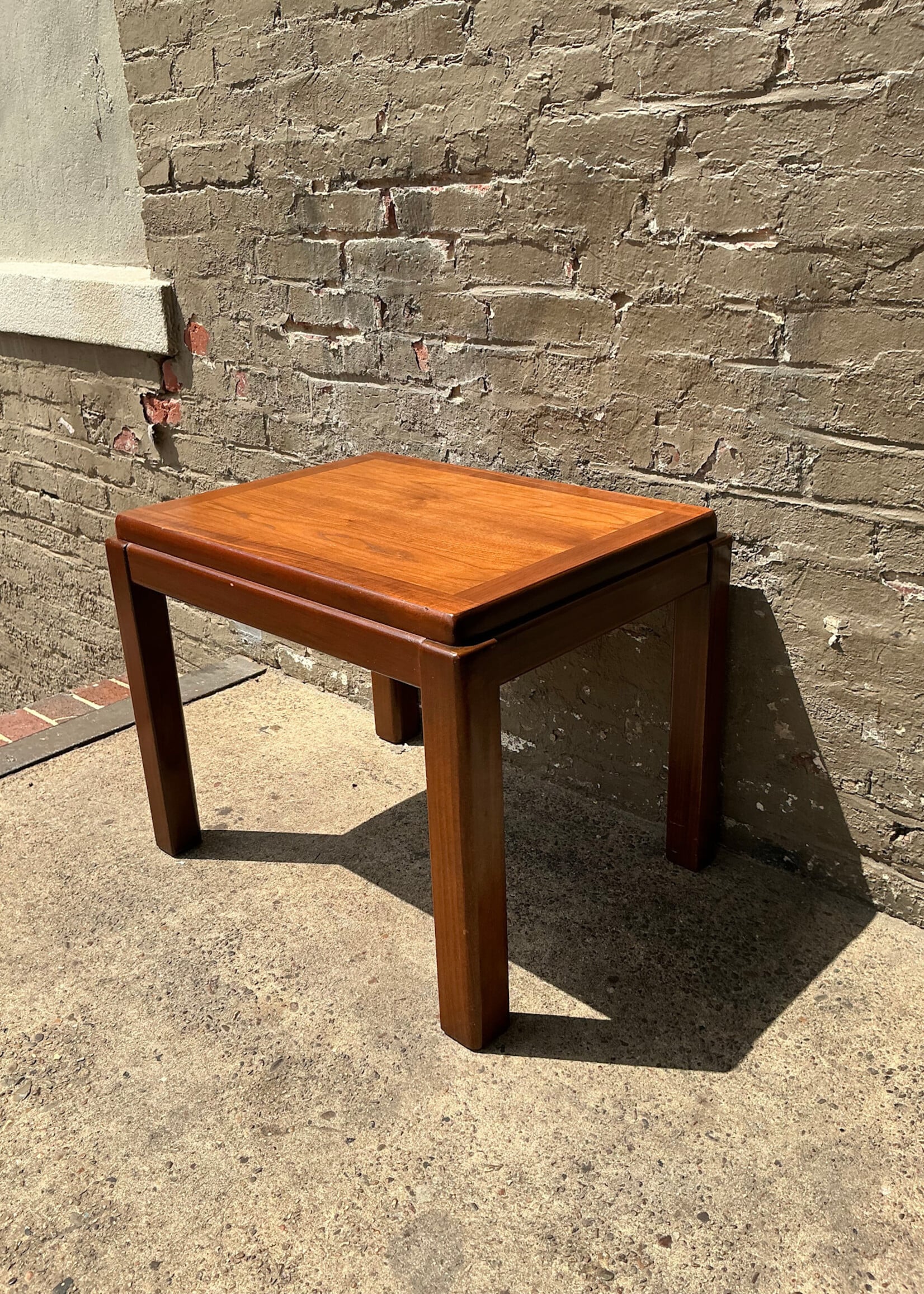 GOODWOOD Lane Mid Century Modern Walnut Side Table