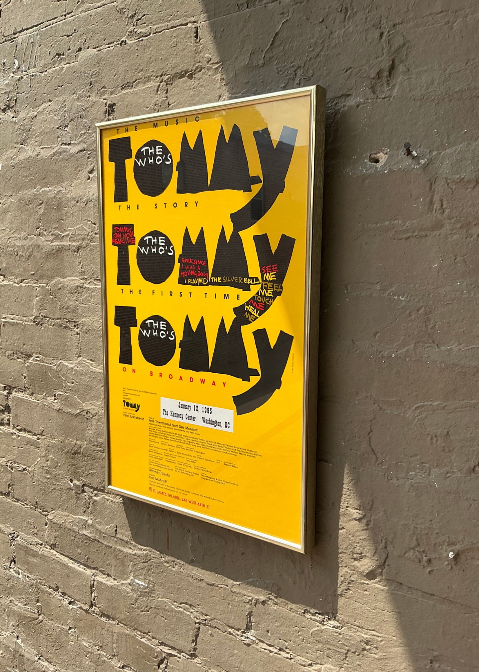 GOODWOOD Kennedy Center Tommy Poster