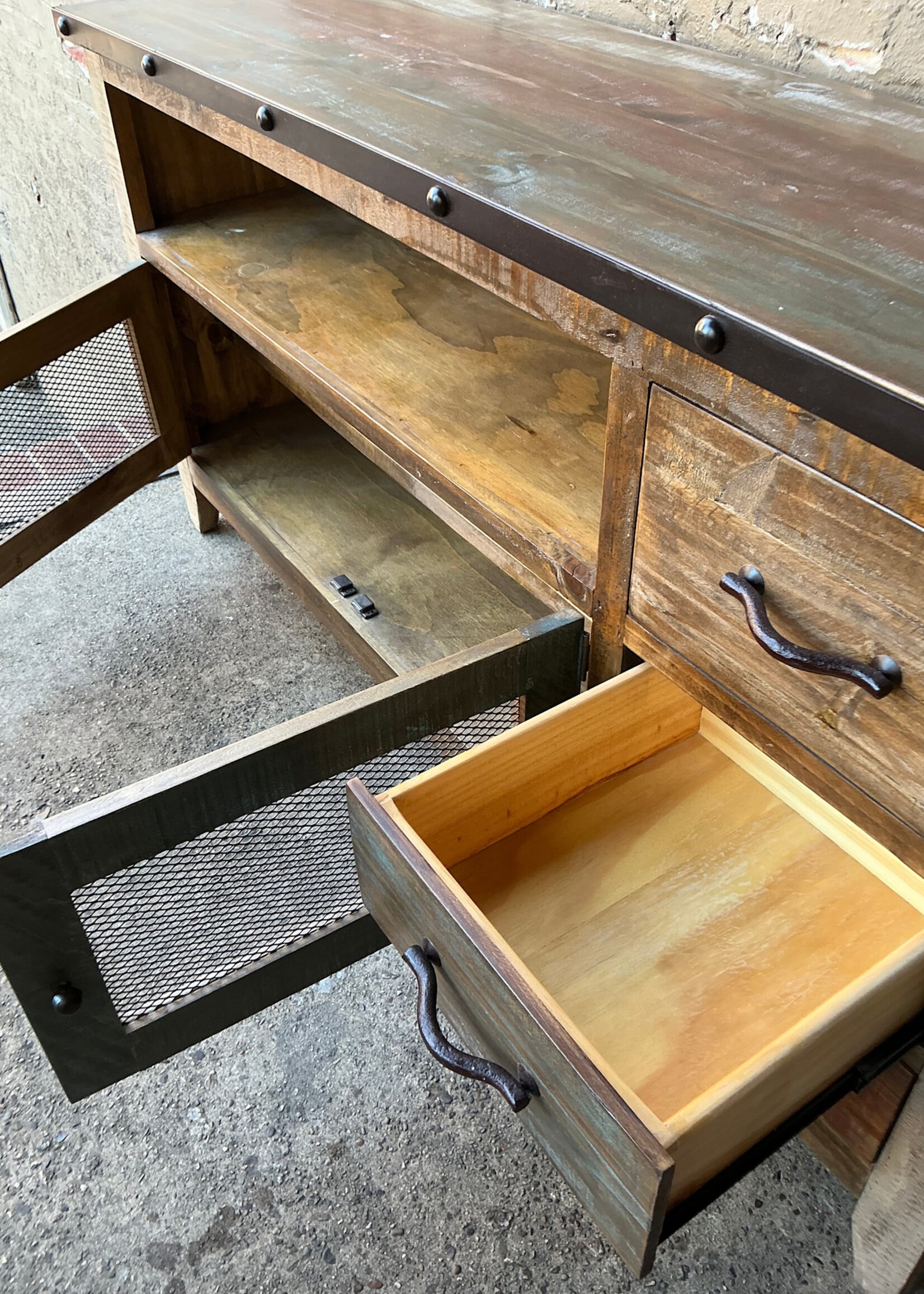GOODWOOD Rustic Media Console