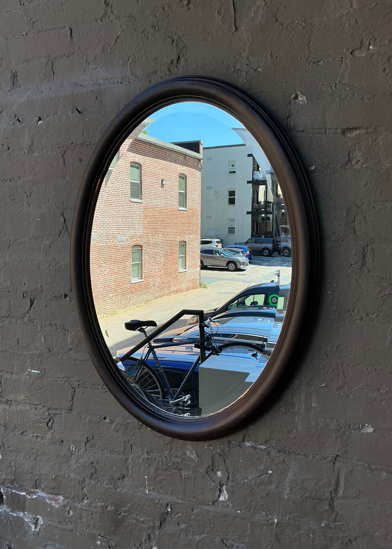 GOODWOOD Oval Beveled Mirror